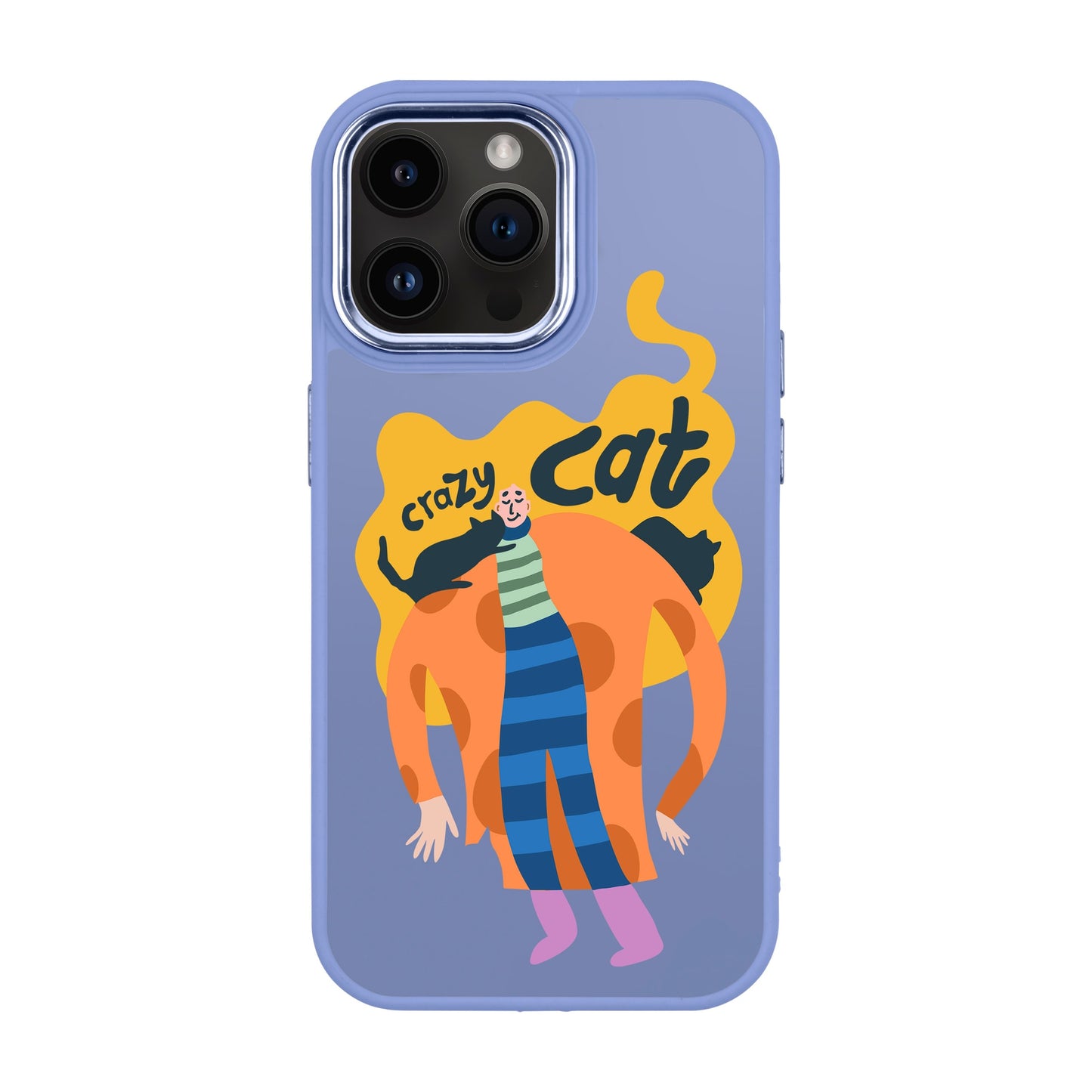 CRAZY CAT-iPhone 14 Pro Max Proof Kılıf