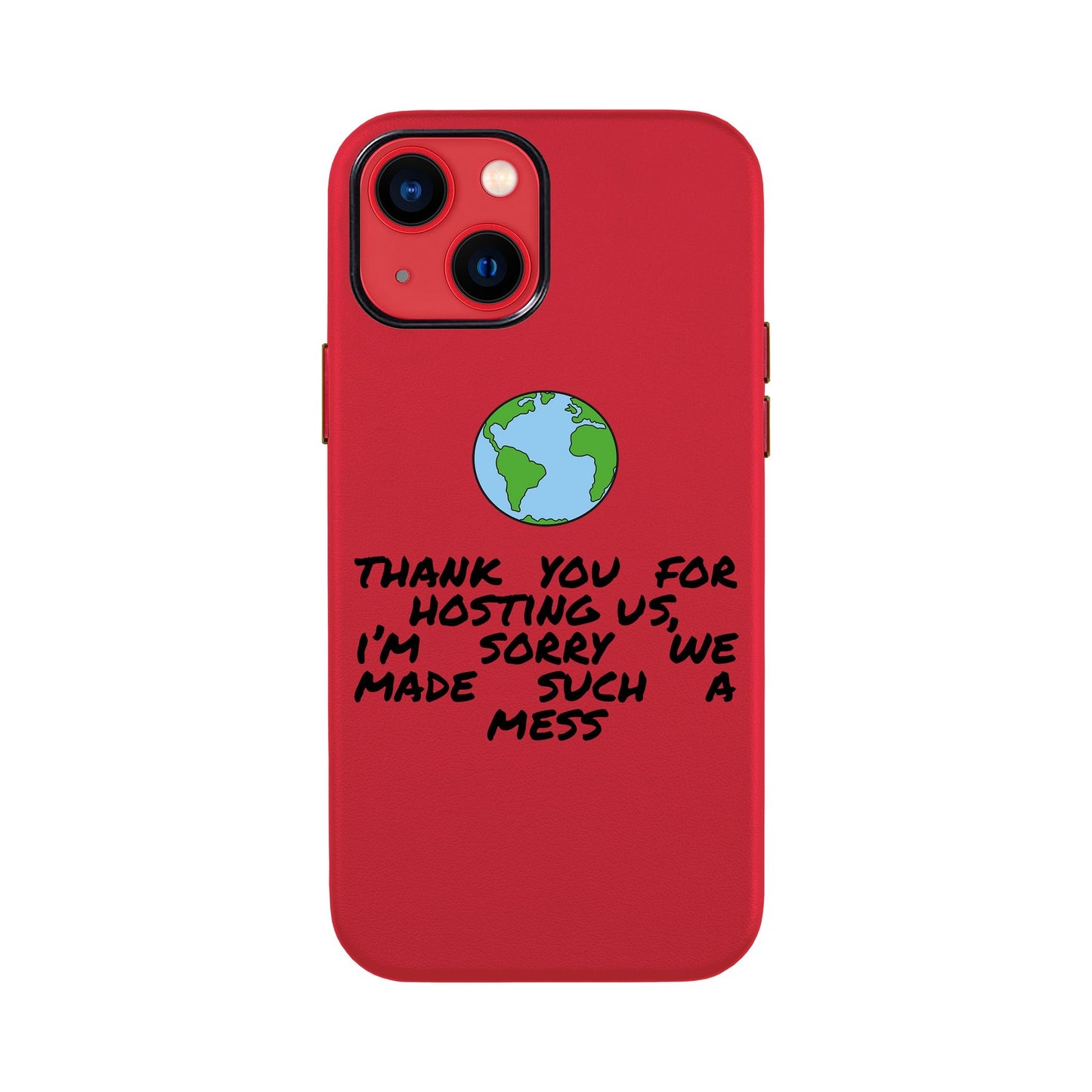 MESS-iPhone 13 Mini Leather Kılıf