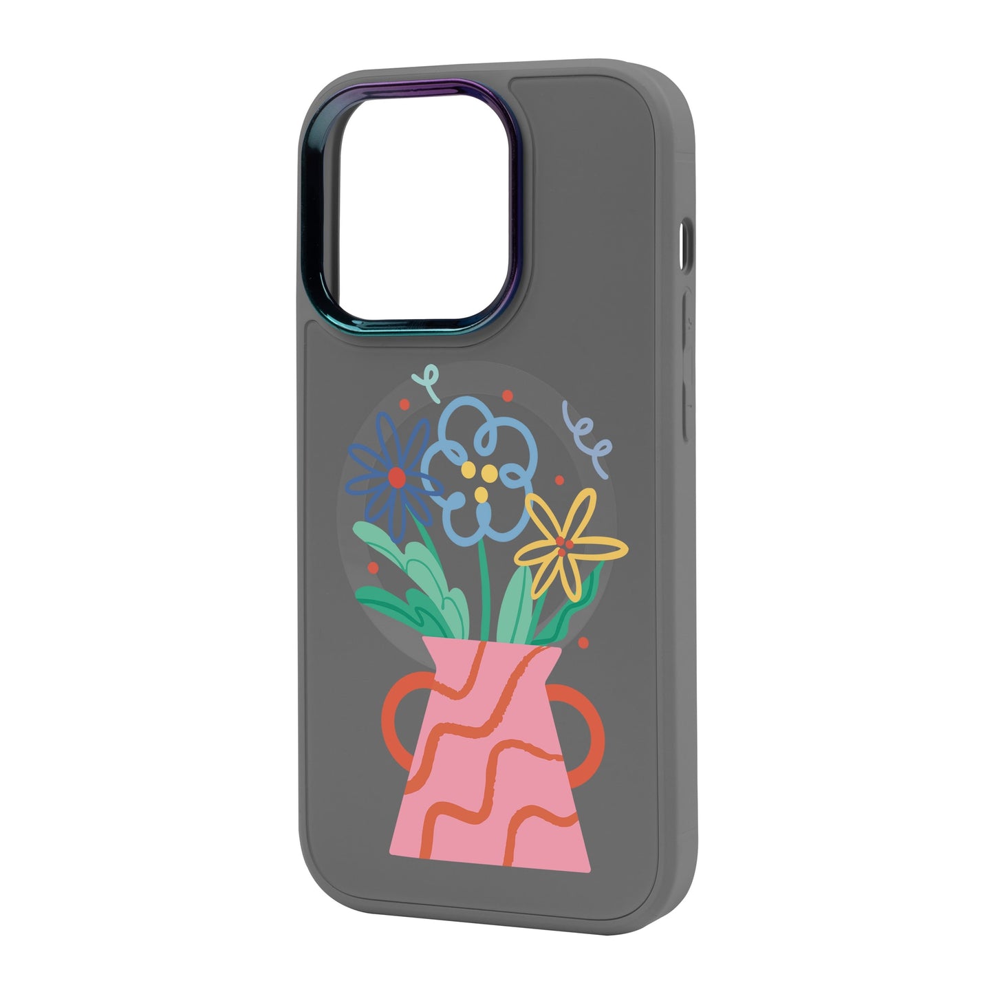 PINK VASE-iPhone 14 Pro Max Vigor Kılıf MagSafe Özellikli