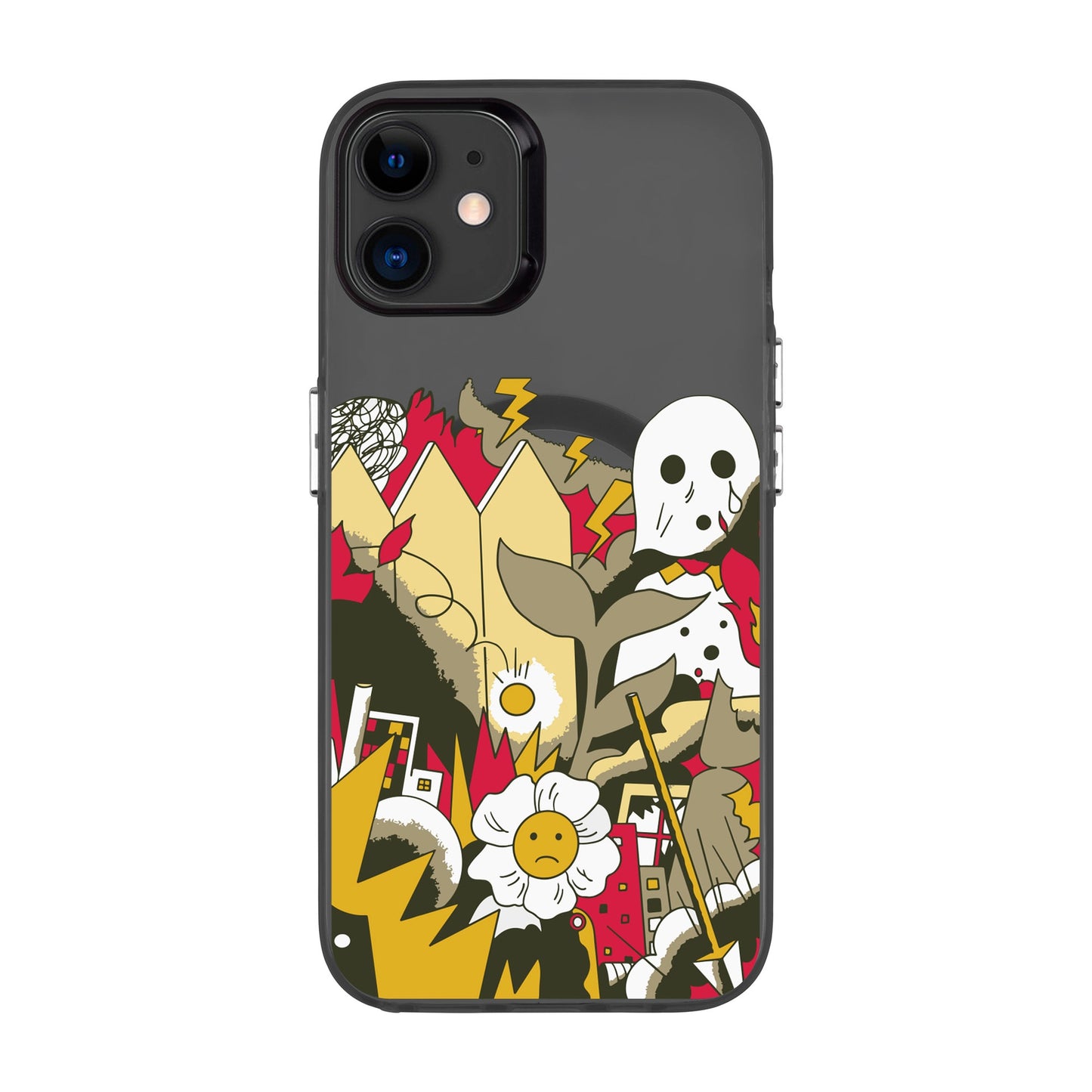 EVERYTHING IS BURNING-iPhone 11 Hold Kılıf MagSafe Özellikli