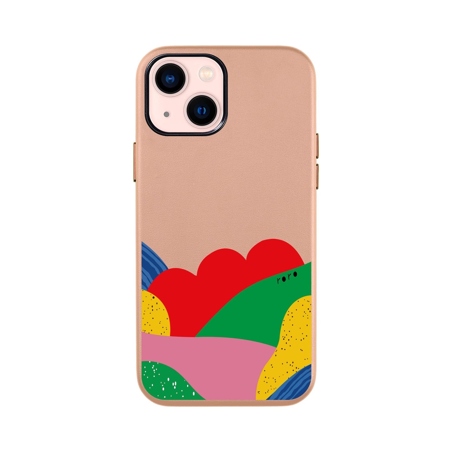 FLAG-iPhone 13 Mini Leather Kılıf