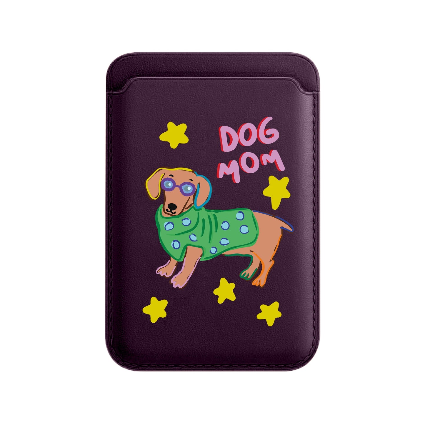 DOG MOM-Leather Kartlık