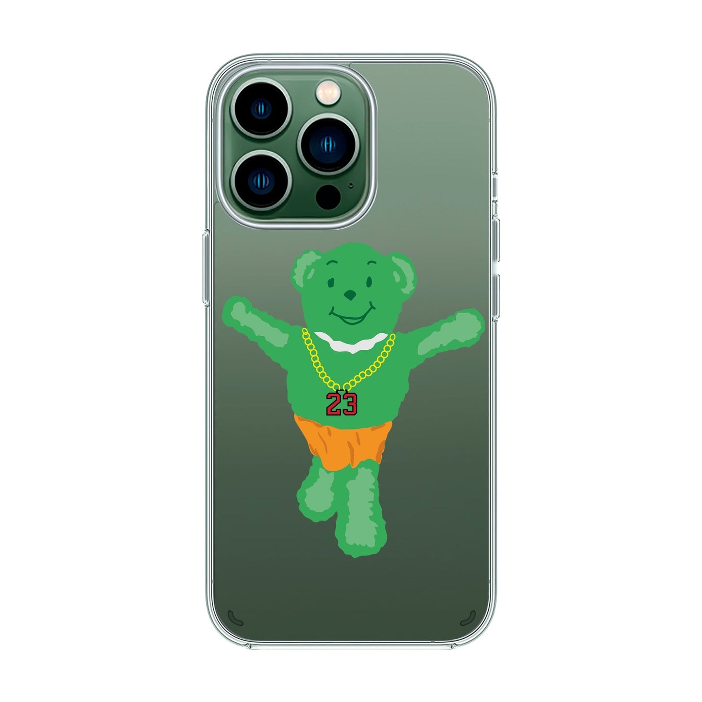 GREEN BEAR-iPhone X / Xs Solid Kılıf