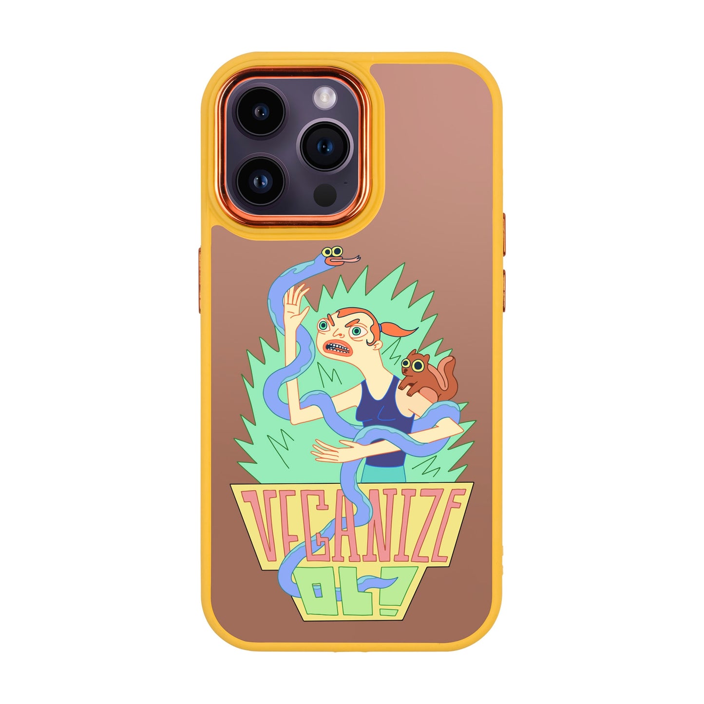 VEGANİZE-iPhone 14 Pro Max Proof Kılıf