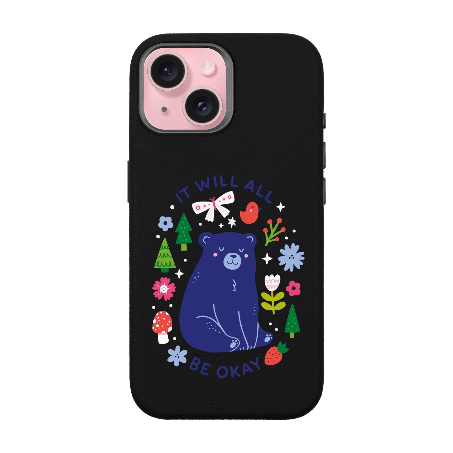 BE OKAY-iPhone 15 Leather Premium Kılıf MagSafe Özellikli