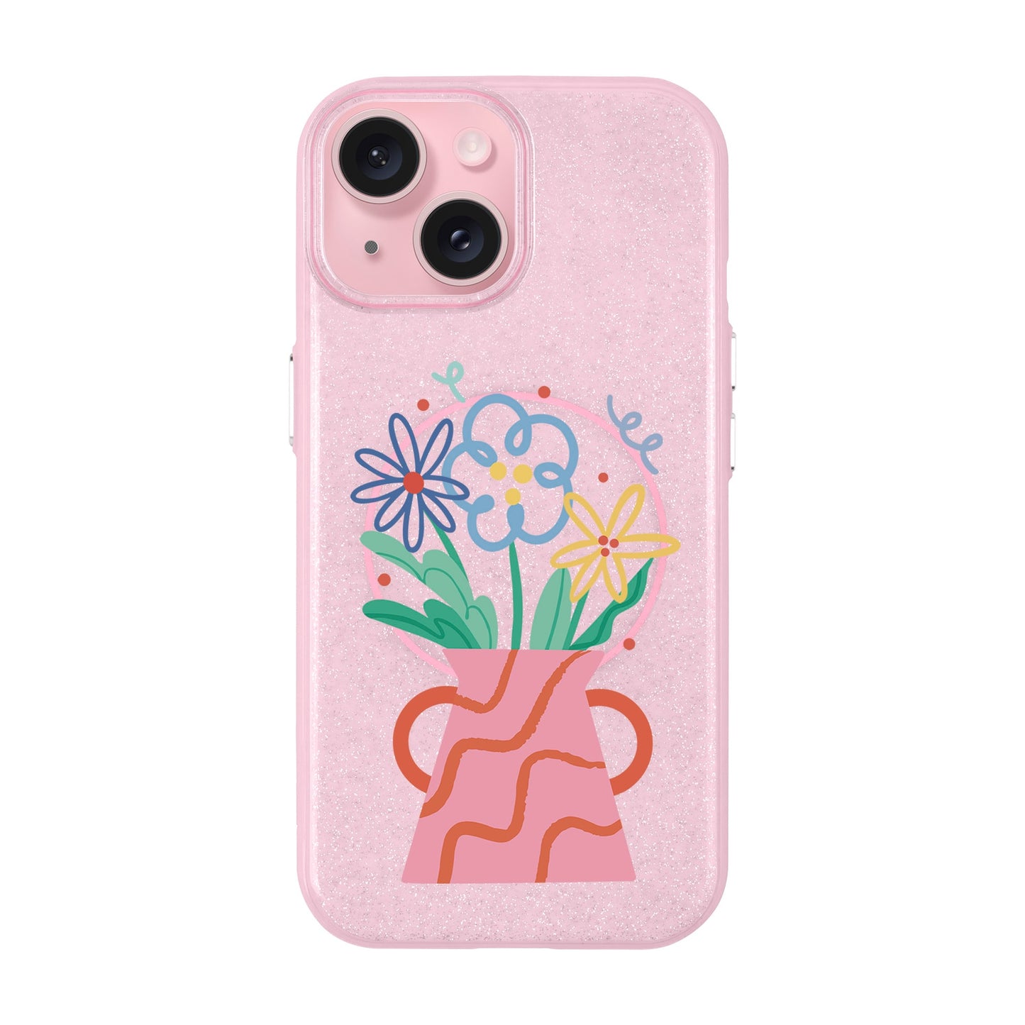 PINK VASE-iPhone 14 Radiant Kılıf MagSafe Özellikli