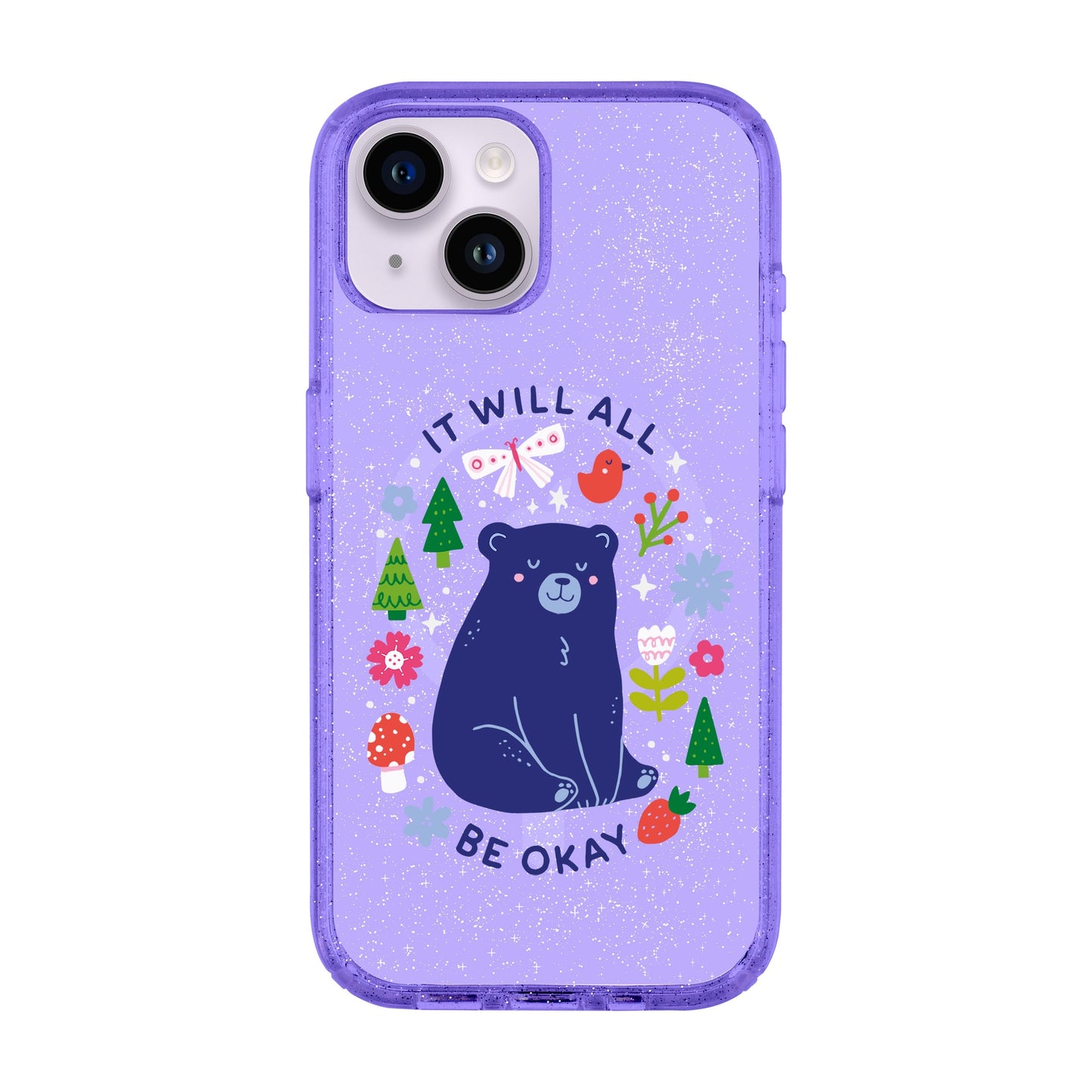 BE OKAY-iPhone 13 Shiny Kılıf MagSafe Özellikli