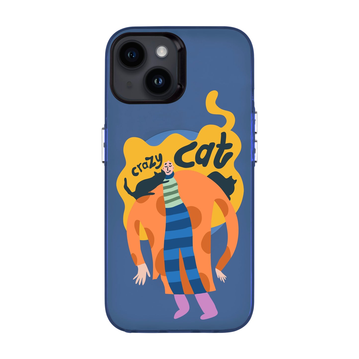 CRAZY CAT-iPhone 14 Hold Kılıf MagSafe Özellikli