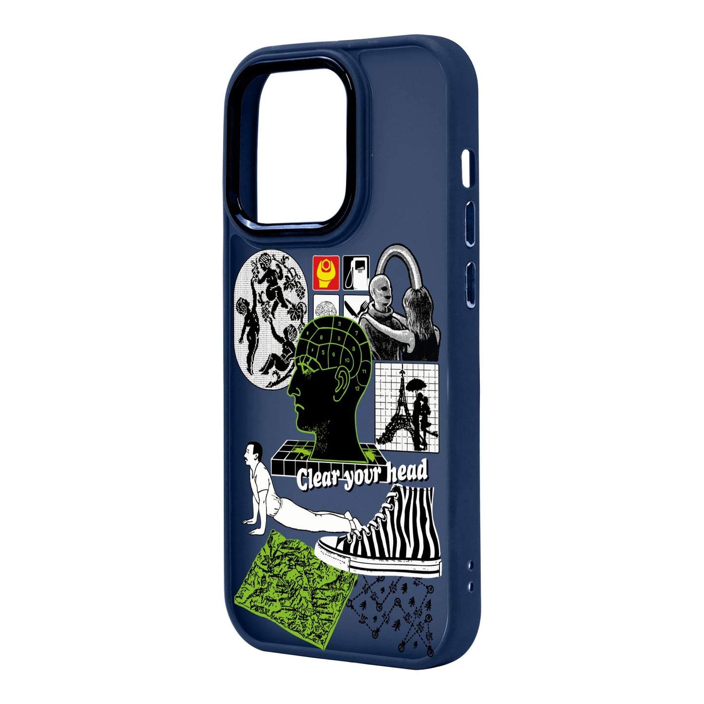 CLEAR YOUR HEAD-iPhone 14 Pro Max Proof Kılıf