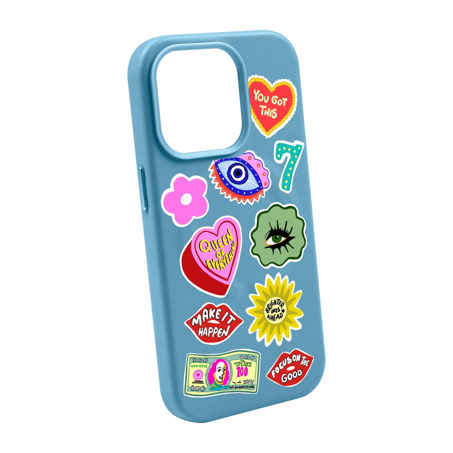 HM STICKERS-iPhone 14 Pro Max Leather Kılıf MagSafe Özellikli