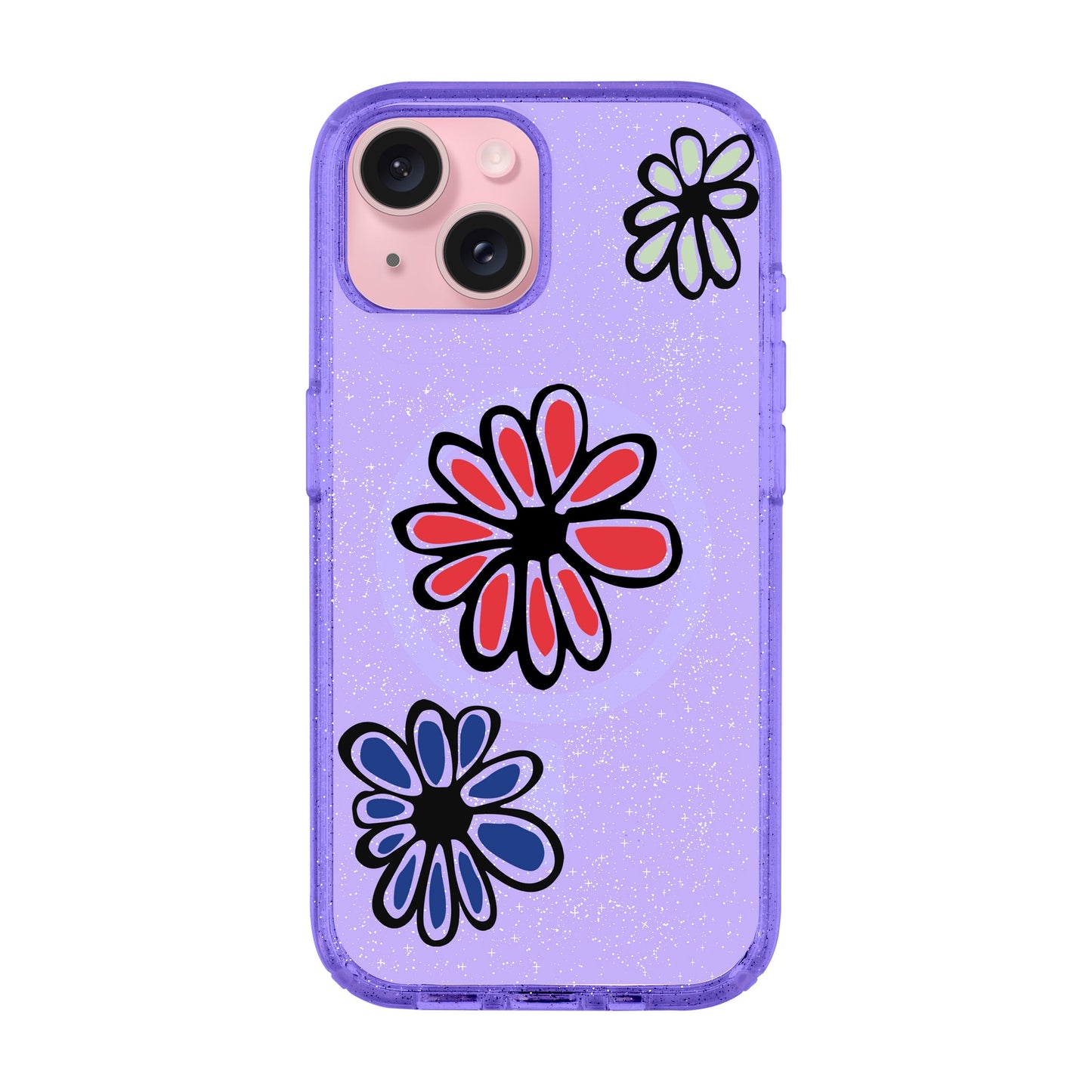 FLORIST-iPhone 14 Plus Shiny Kılıf MagSafe Özellikli