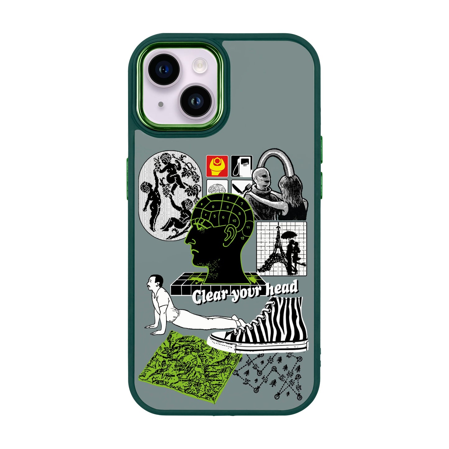 CLEAR YOUR HEAD-iPhone 14 Plus Proof Kılıf