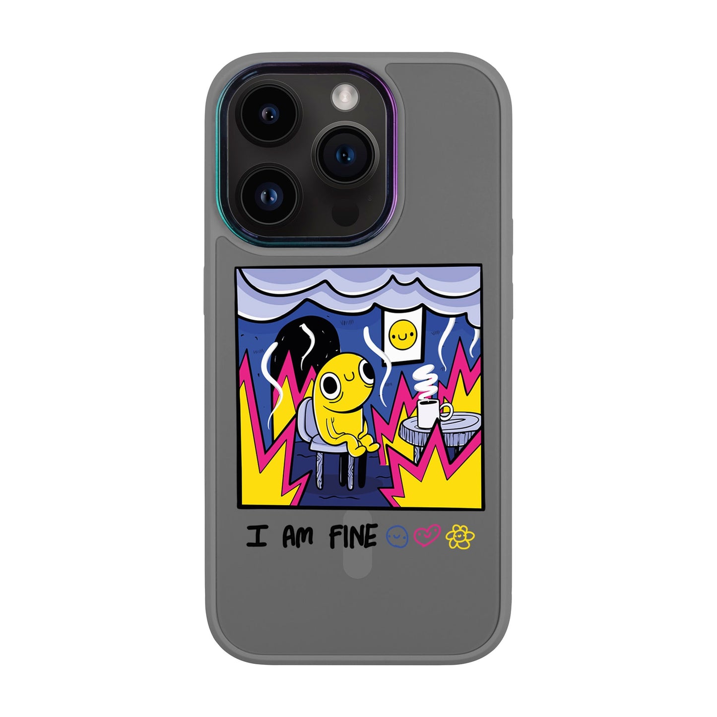 I AM FINE-iPhone 13 Pro Vigor Kılıf MagSafe Özellikli