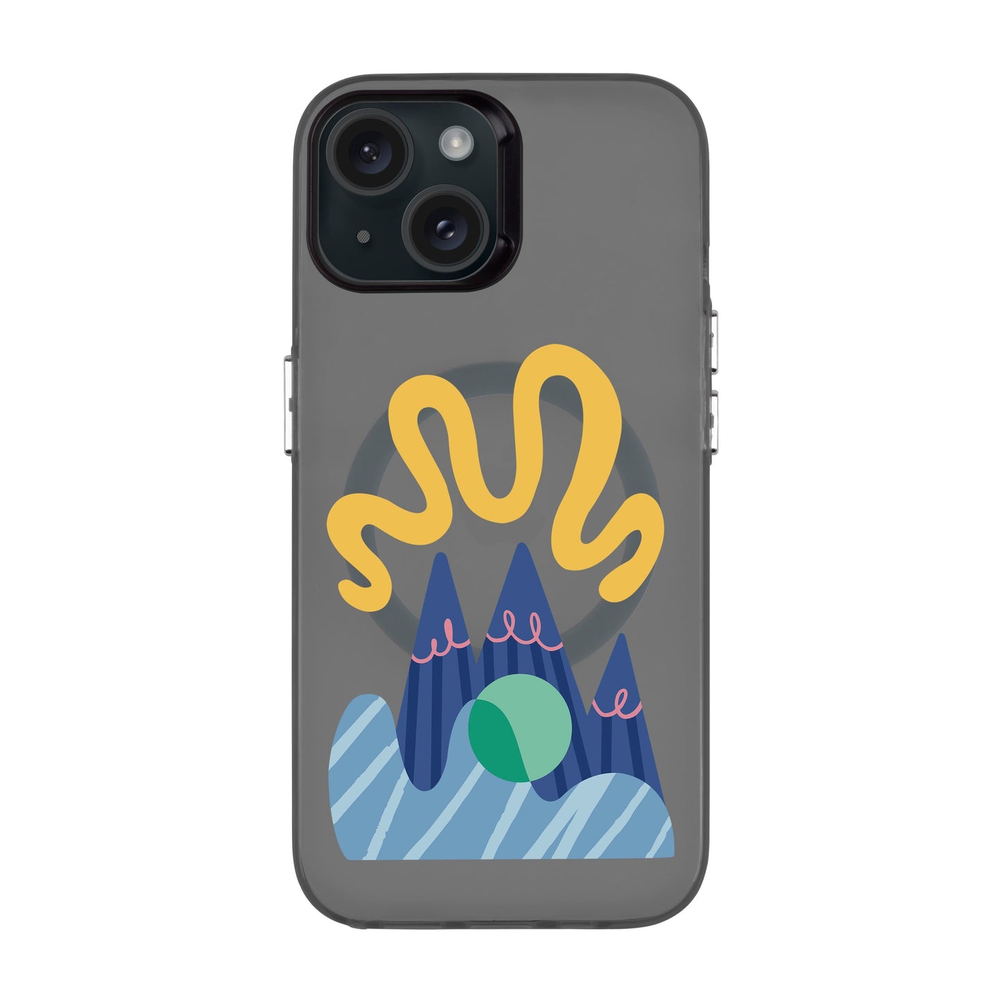 MOUNTAIN-iPhone 15 Hold Kılıf MagSafe Özellikli