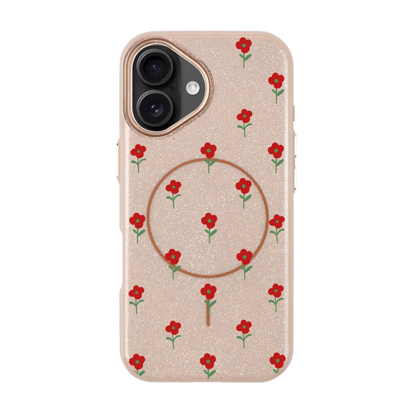 FLOWER POWER-iPhone 16 Plus Radiant Kılıf MagSafe Özellikli