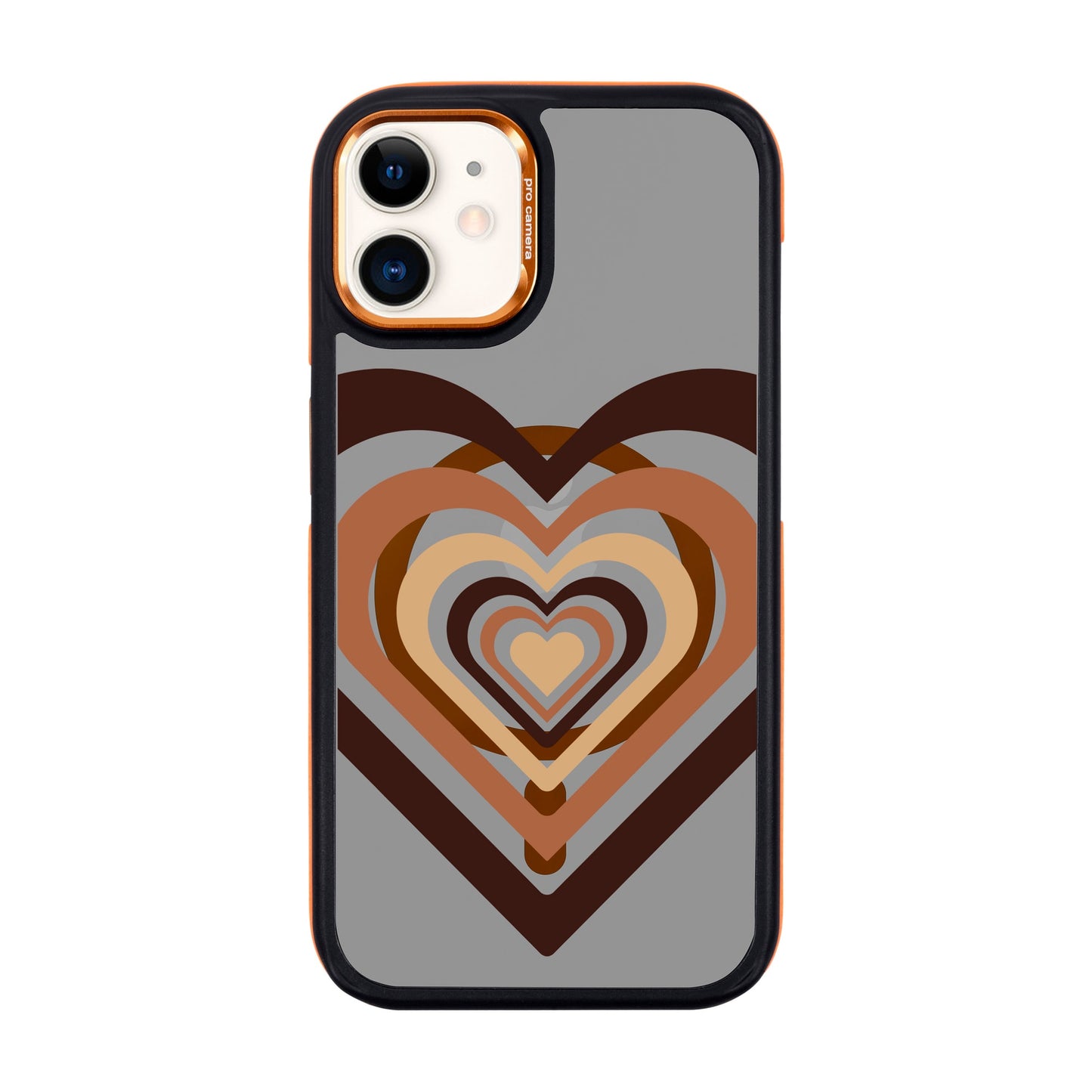HEART-iPhone 11 Dark Kılıf MagSafe Özellikli