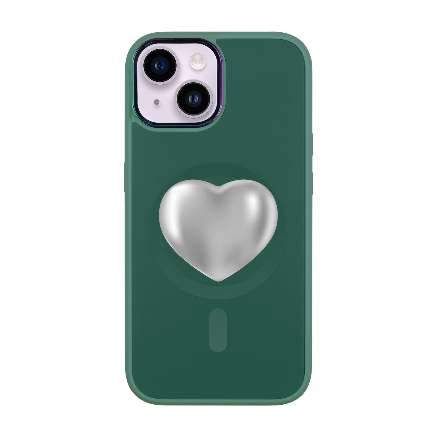SILVER HEART-iPhone 12 Vigor Kılıf MagSafe Özellikli