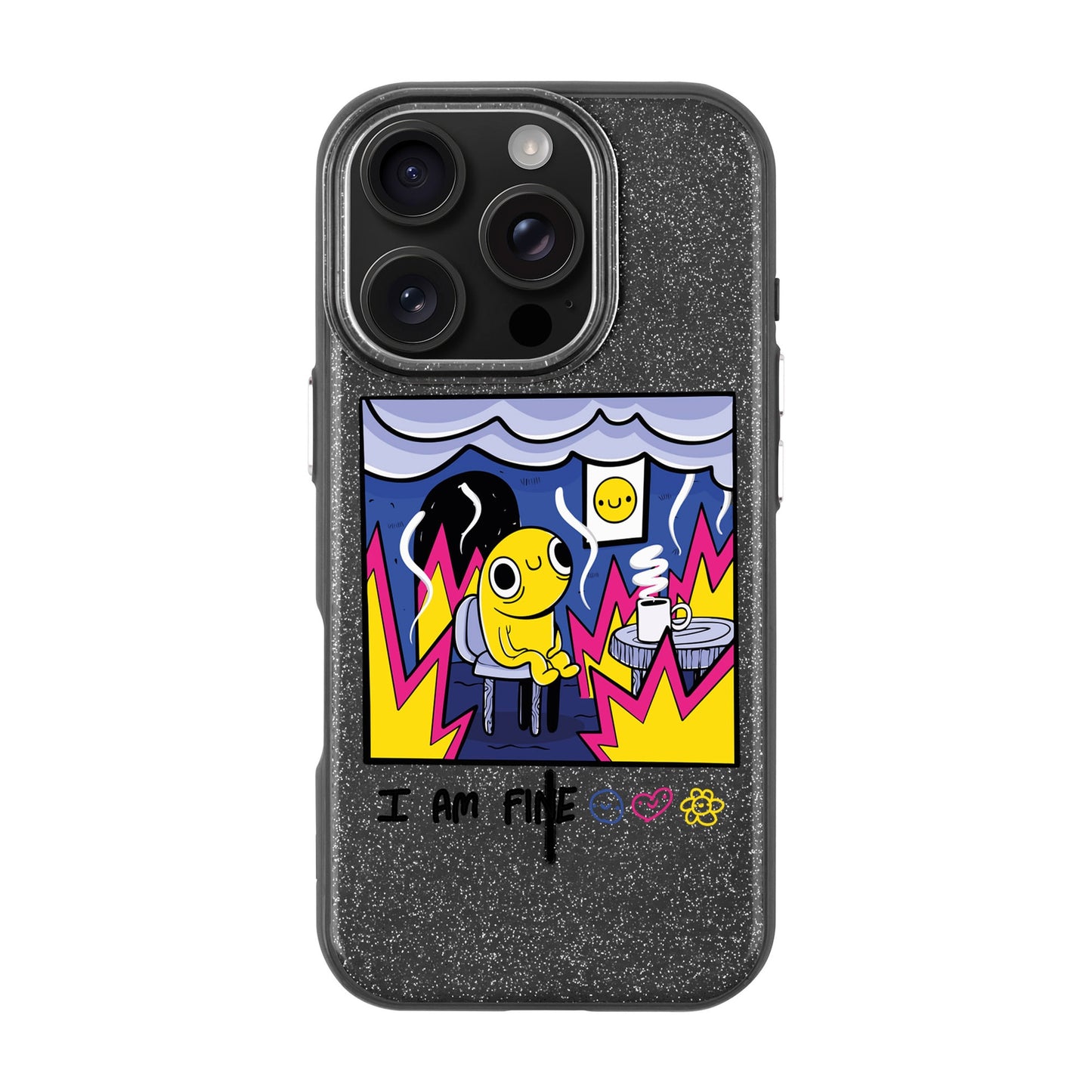 I AM FINE-iPhone 16 Pro Radiant Kılıf MagSafe Özellikli