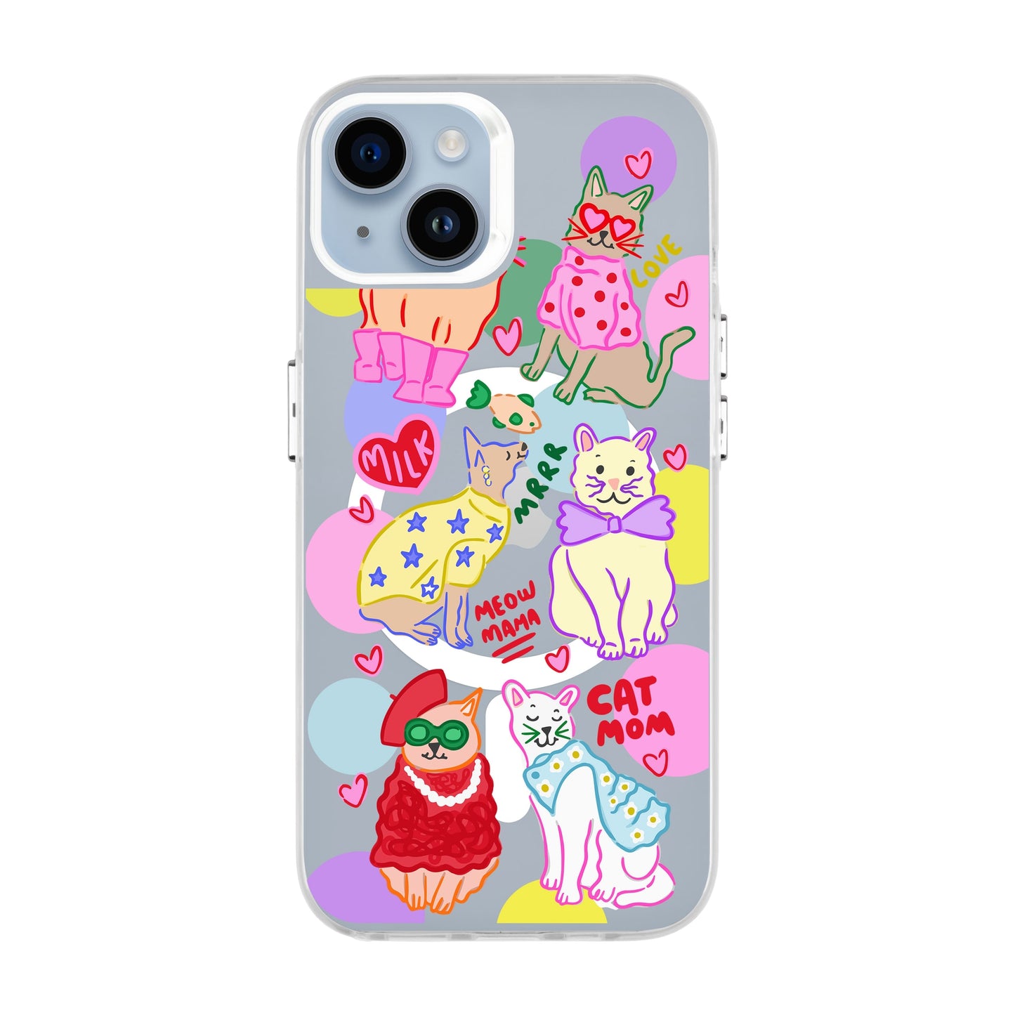 CAT MOM-iPhone 14 Plus Hold Kılıf MagSafe Özellikli