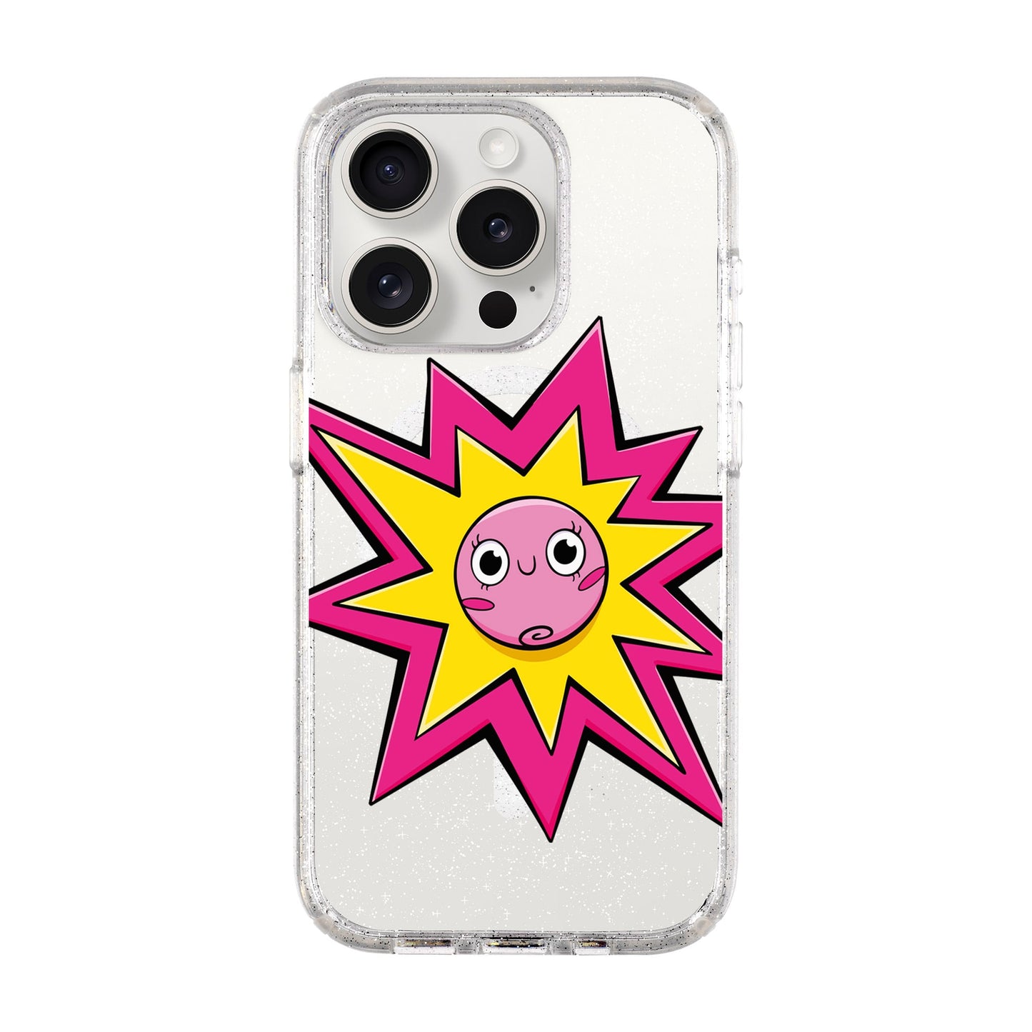 POP PRINCESSES-iPhone 15 Pro Shiny Kılıf MagSafe Özellikli