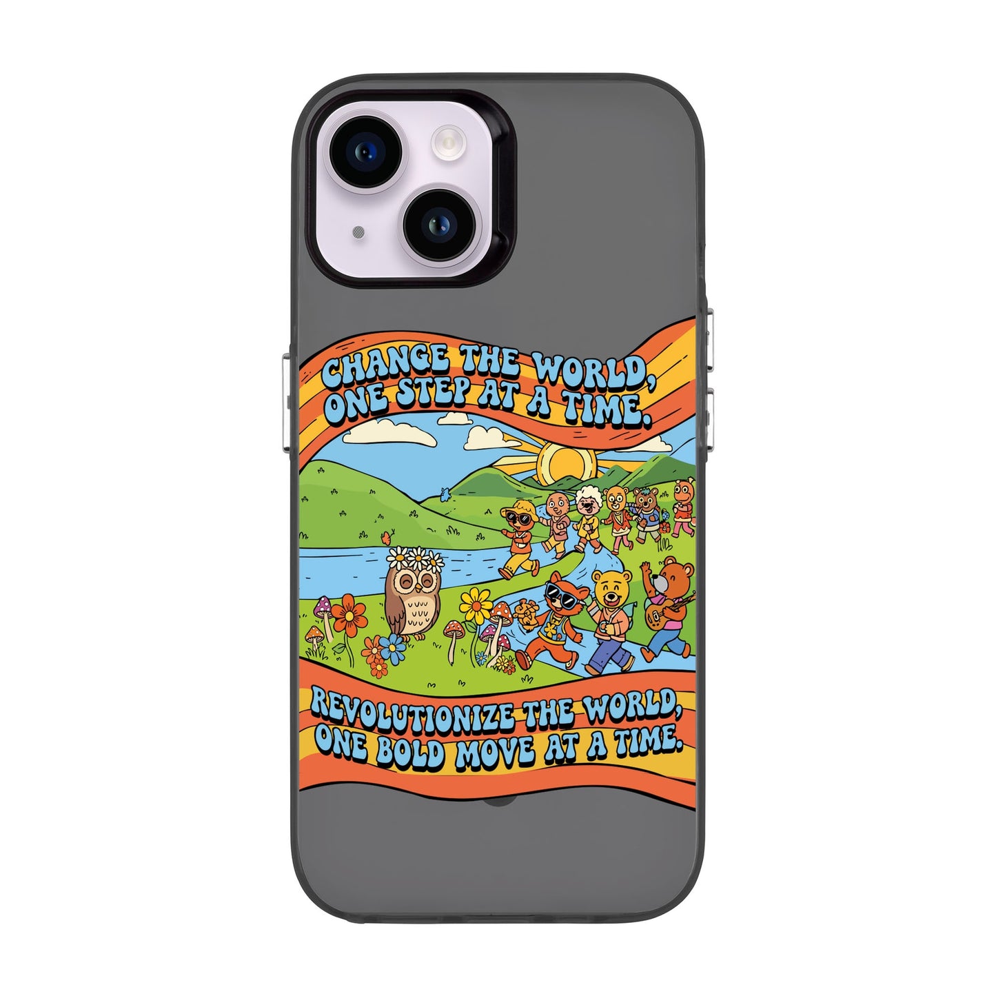 CHANGE THE WORLD-iPhone 14 Hold Kılıf MagSafe Özellikli