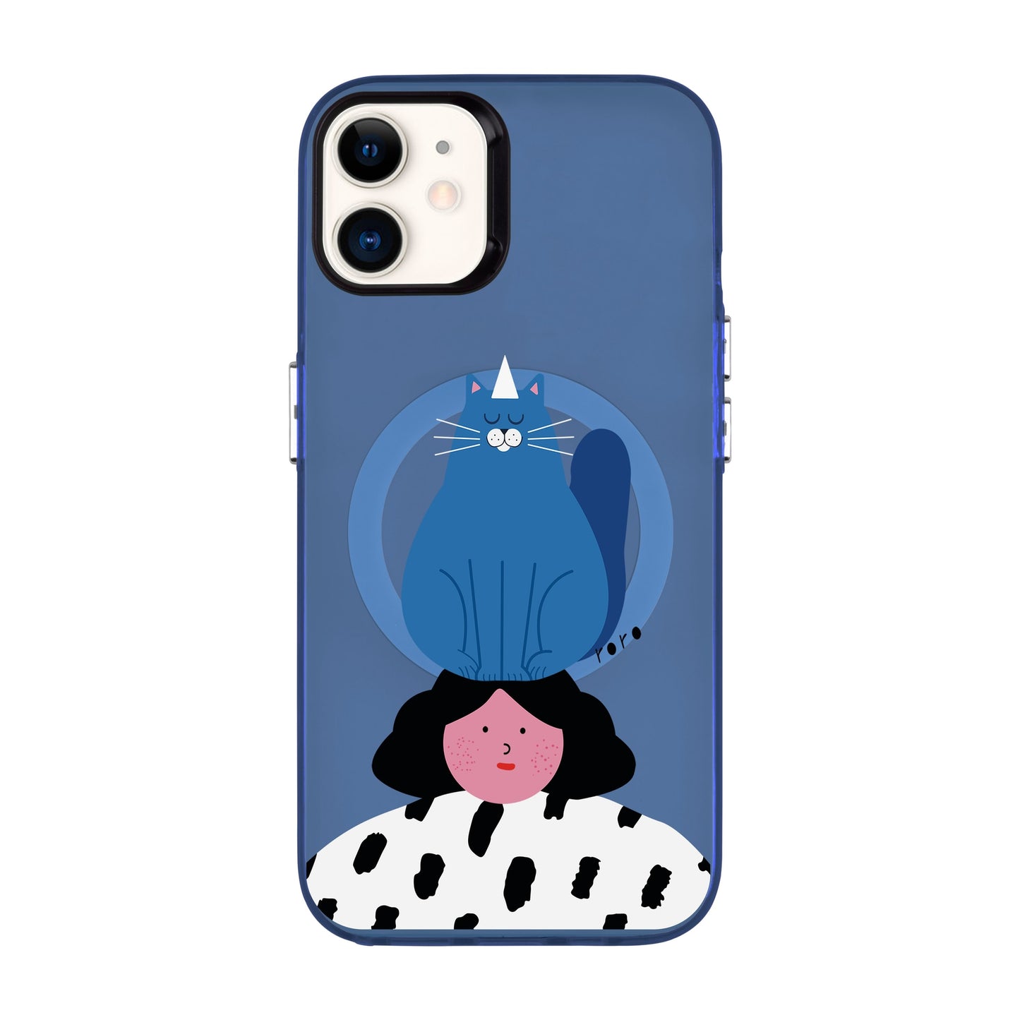 NAUGHTY CAT-iPhone 11 Hold Kılıf MagSafe Özellikli
