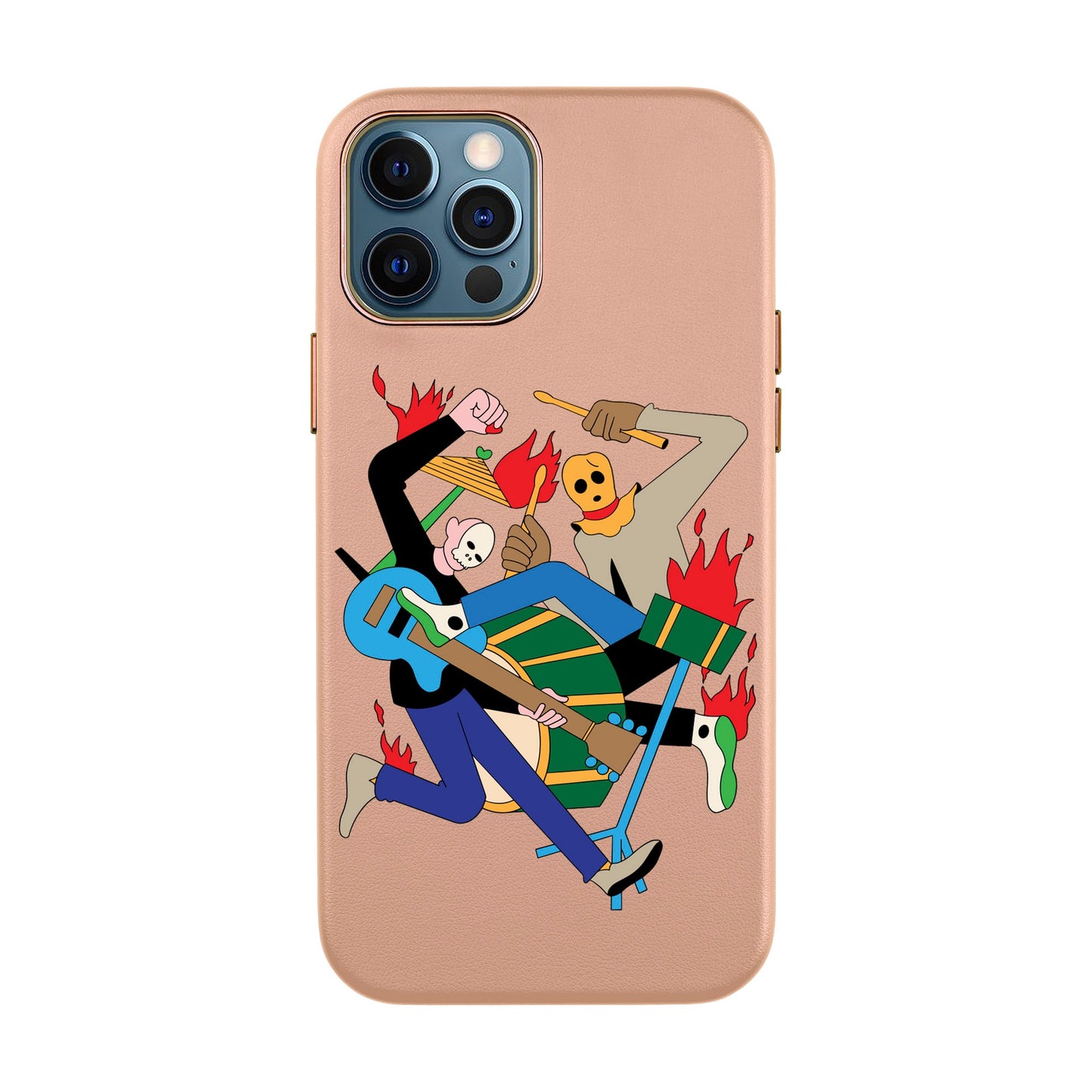 MONSTER MASH-iPhone X / Xs Leather Kılıf