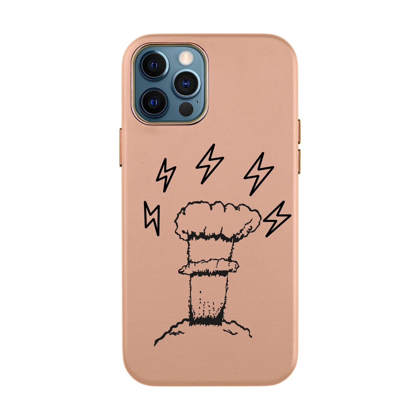 VOLCANIC-iPhone XR Leather Kılıf