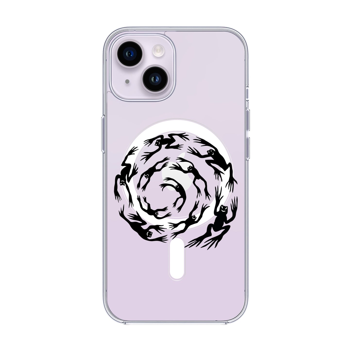 SWIRLING FROG-iPhone 13 Pro Max Solid Kılıf MagSafe Özellikli