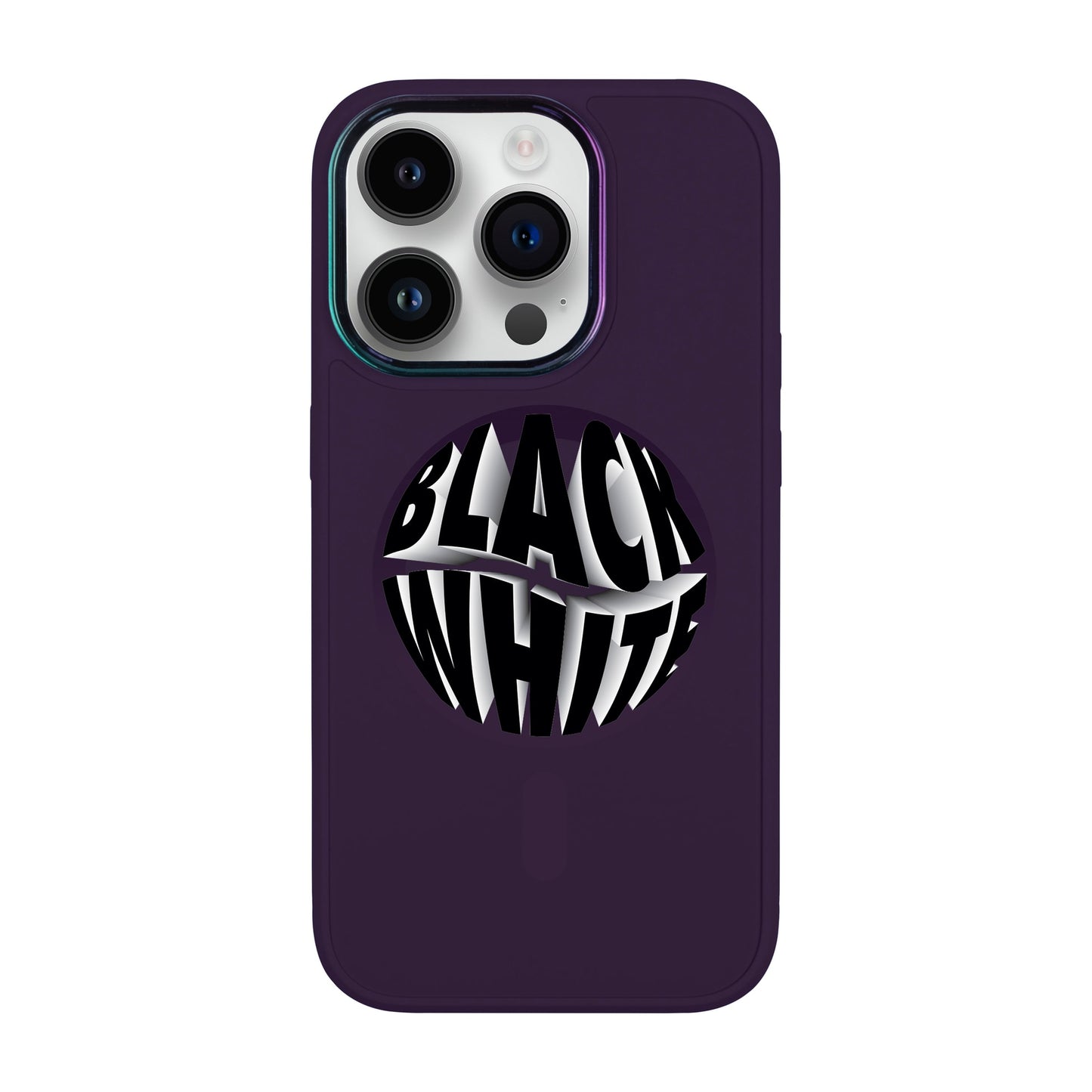 BLACK WHITE-iPhone 14 Pro Vigor Kılıf MagSafe Özellikli