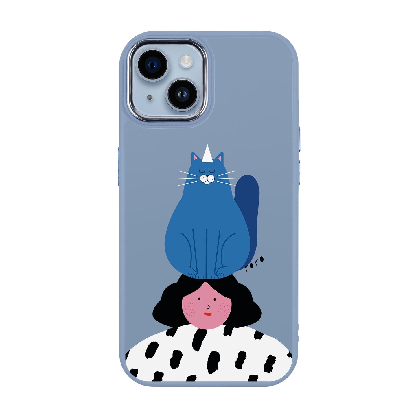 NAUGHTY CAT-iPhone 14 Plus Proof Kılıf