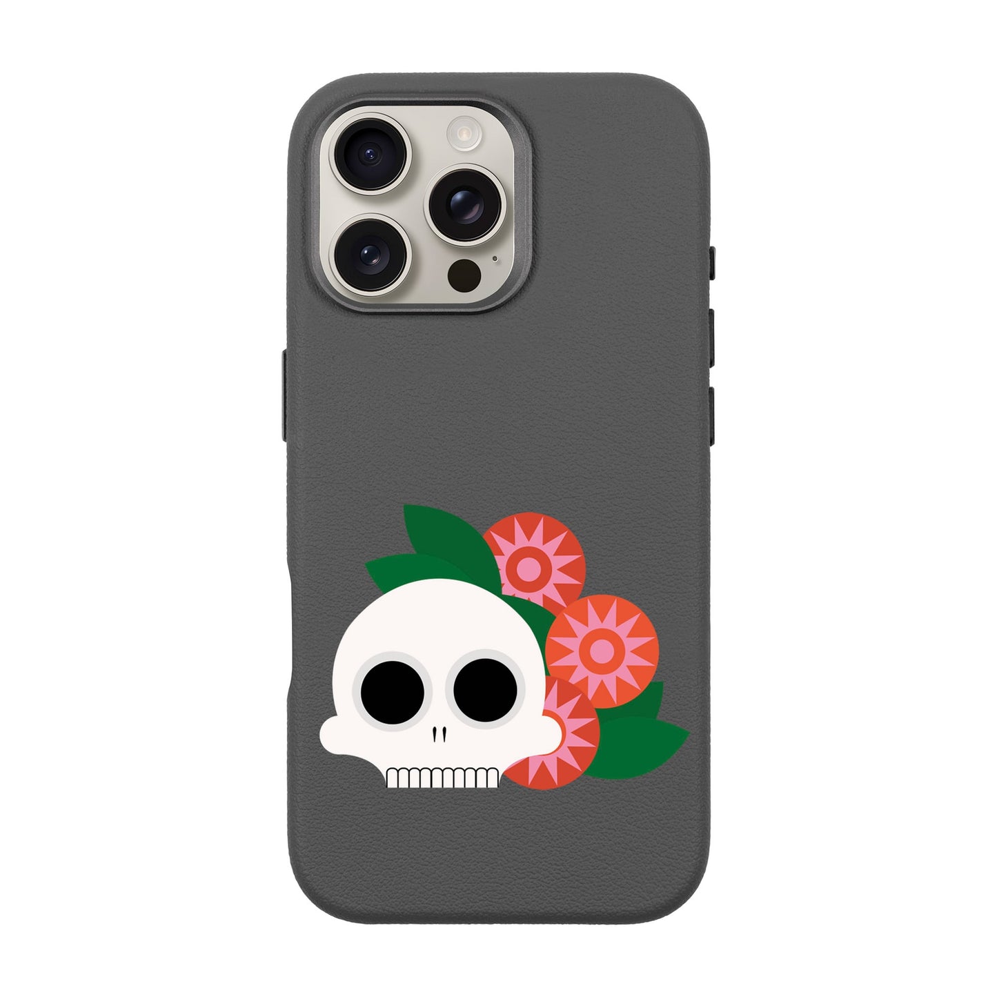 MEMENTO BLOOM-iPhone 16 Pro Max Leather Premium Kılıf MagSafe Özellikli