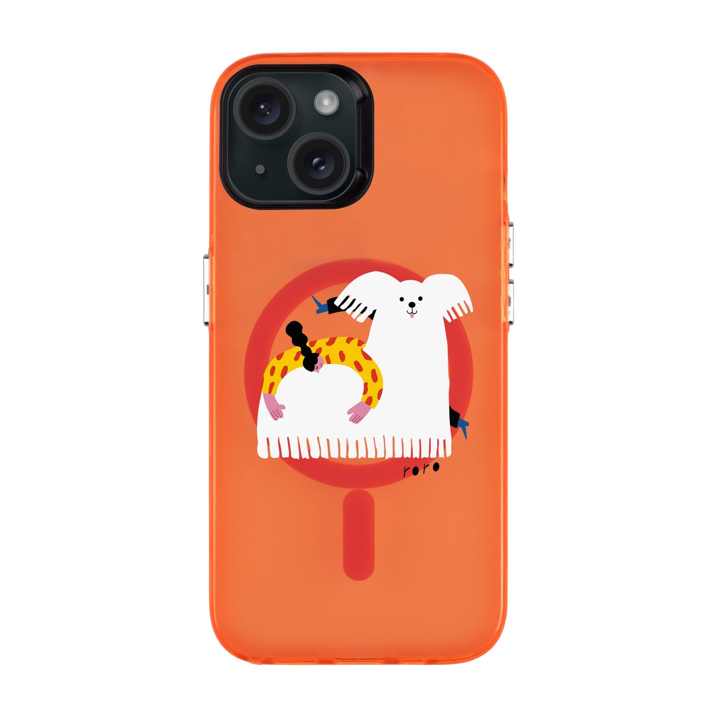 FANCY DOG-iPhone 15 Hold Kılıf MagSafe Özellikli