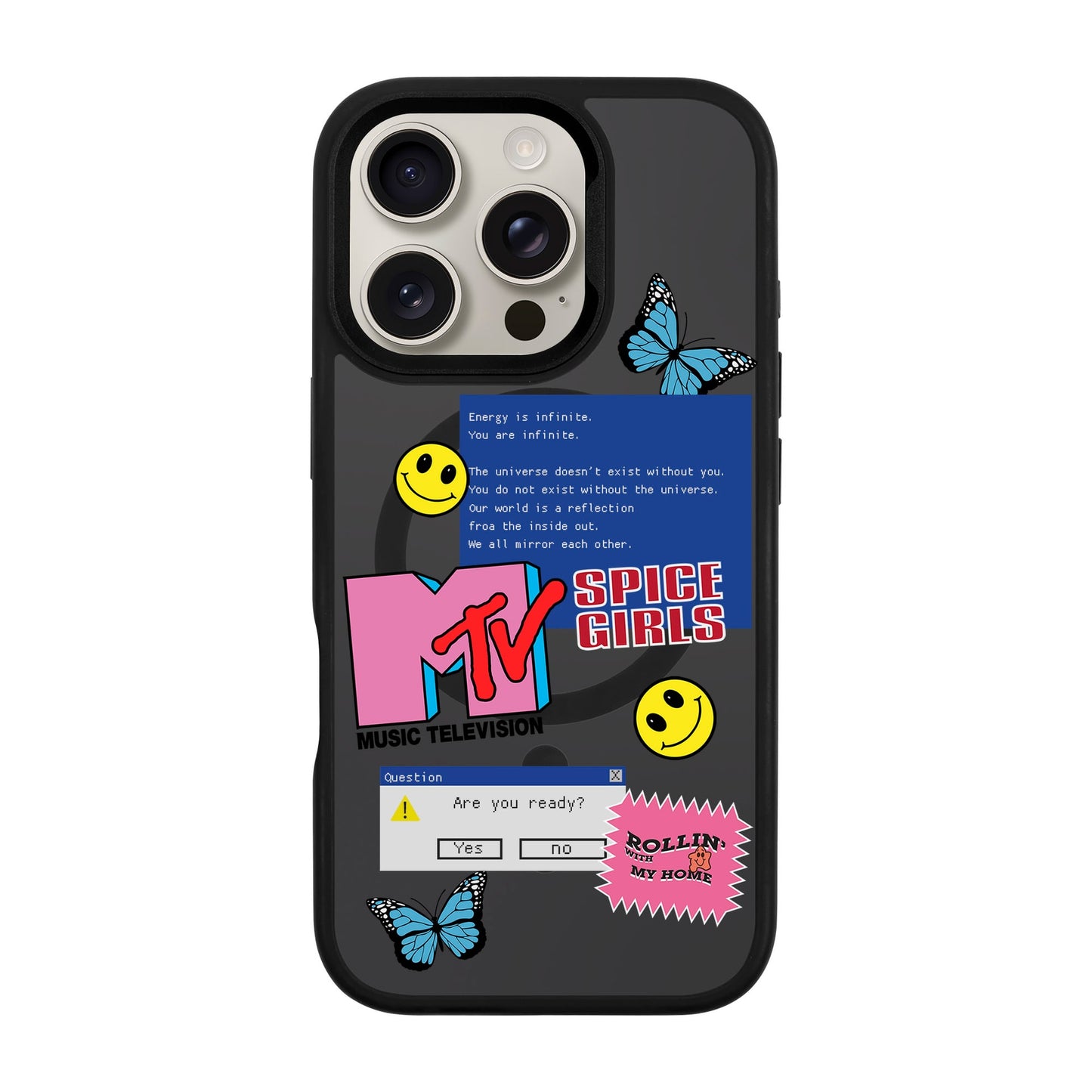 ARE YOU READY-iPhone 16 Pro Rise Kılıf MagSafe Özellikli