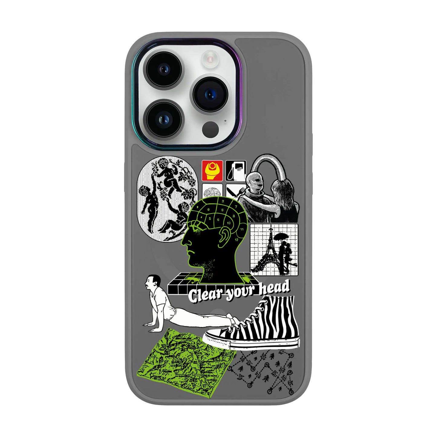 CLEAR YOUR HEAD-iPhone 12 Pro Vigor Kılıf MagSafe Özellikli