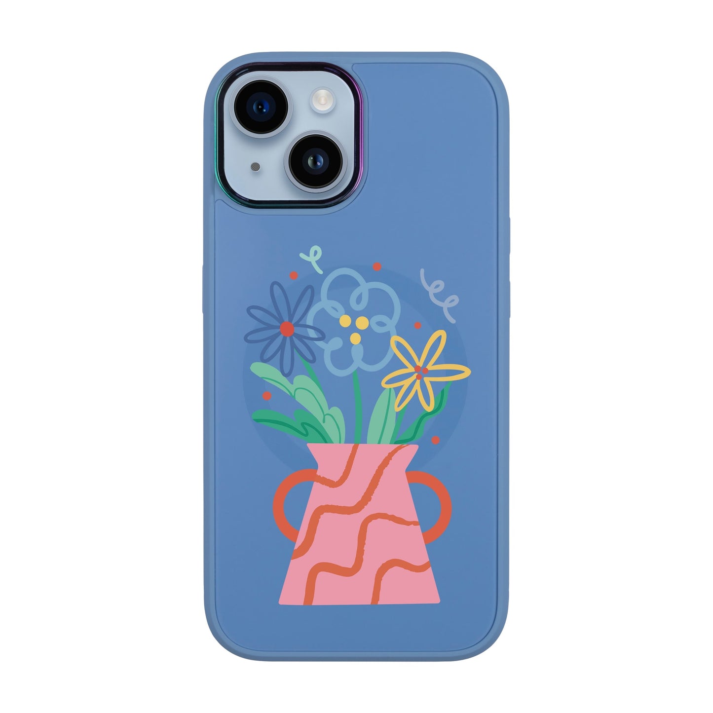 PINK VASE-iPhone 12 Vigor Kılıf MagSafe Özellikli
