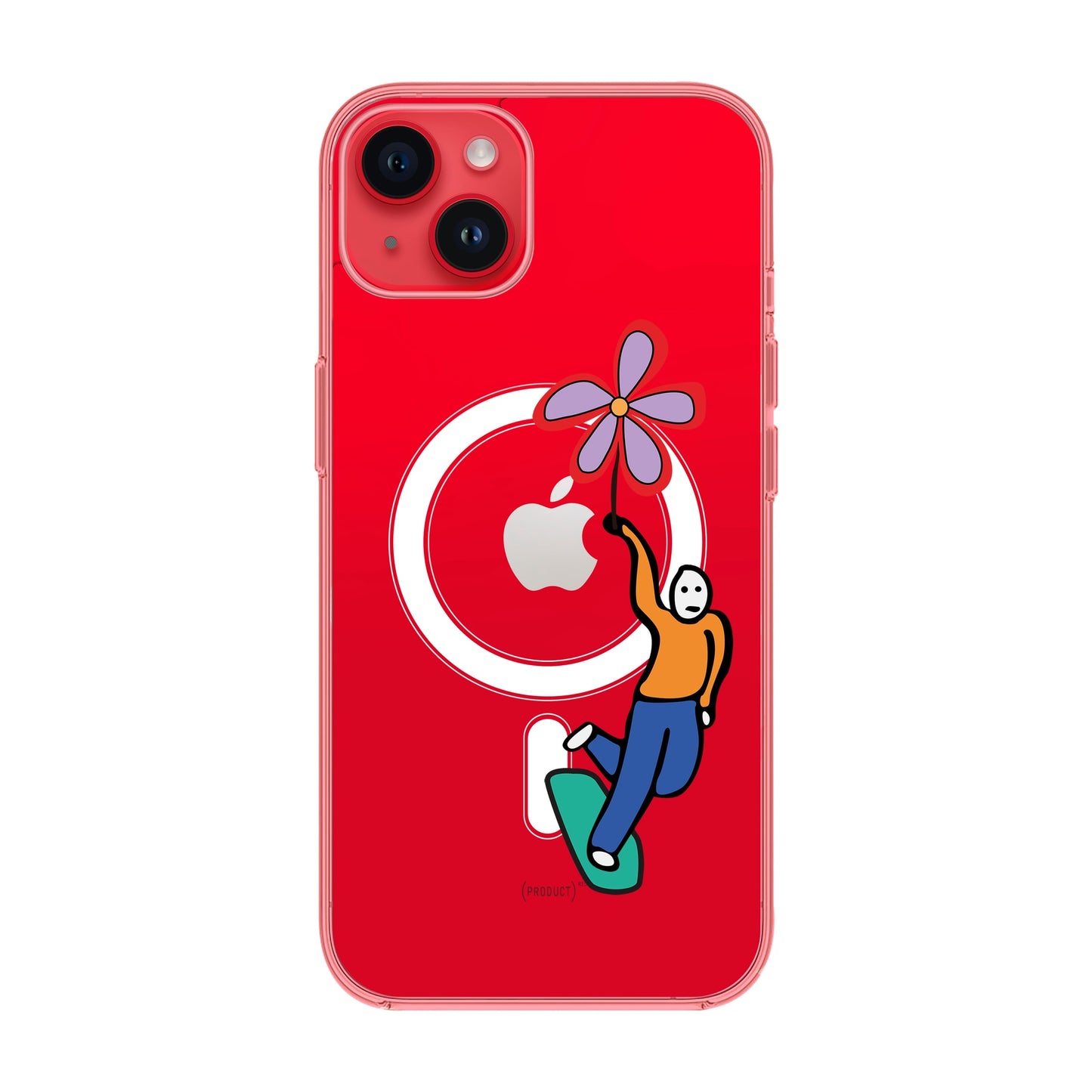 SKATEBOARDER-iPhone 14 Plus Solid Kılıf MagSafe Özellikli