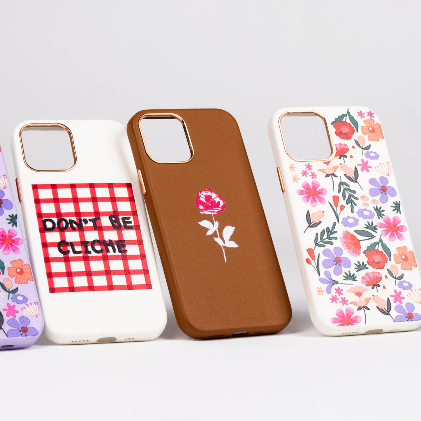 NATUREL ROSE-iPhone 12 Pro Max Leather Kılıf