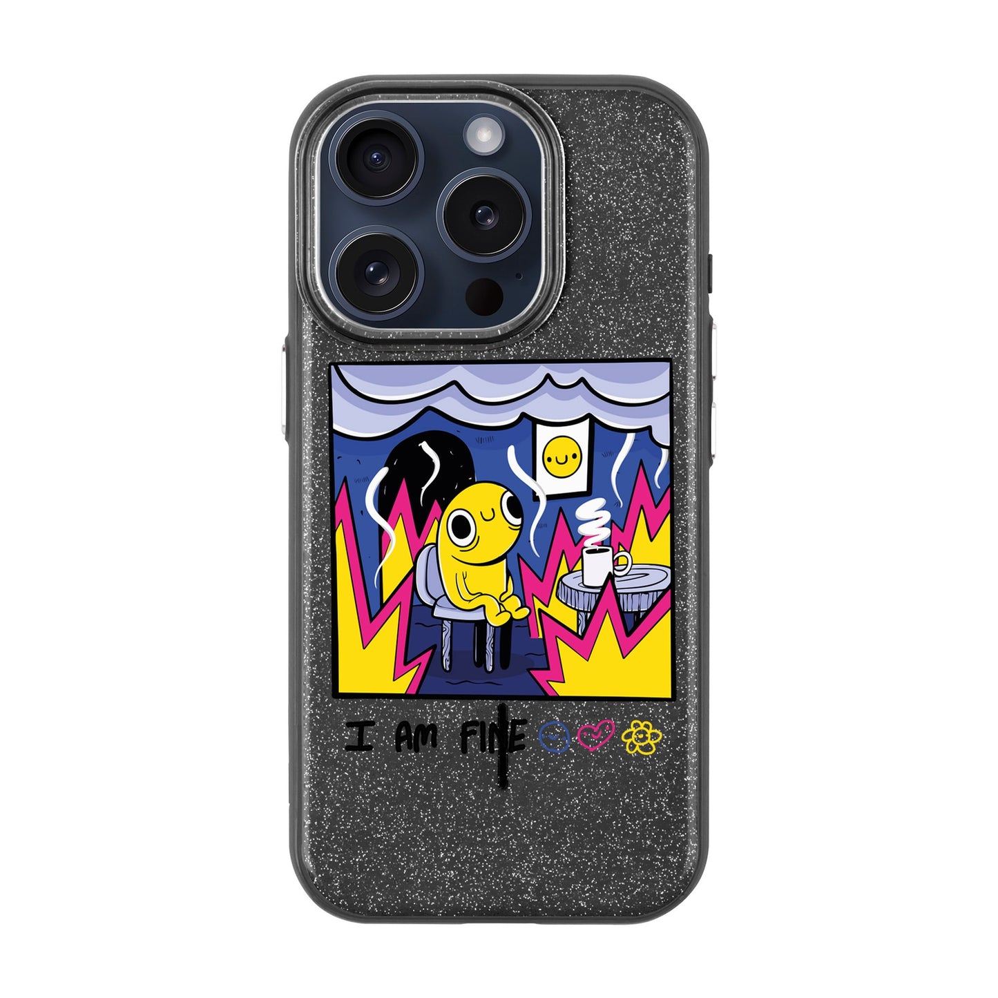 I AM FINE-iPhone 15 Pro Radiant Kılıf MagSafe Özellikli