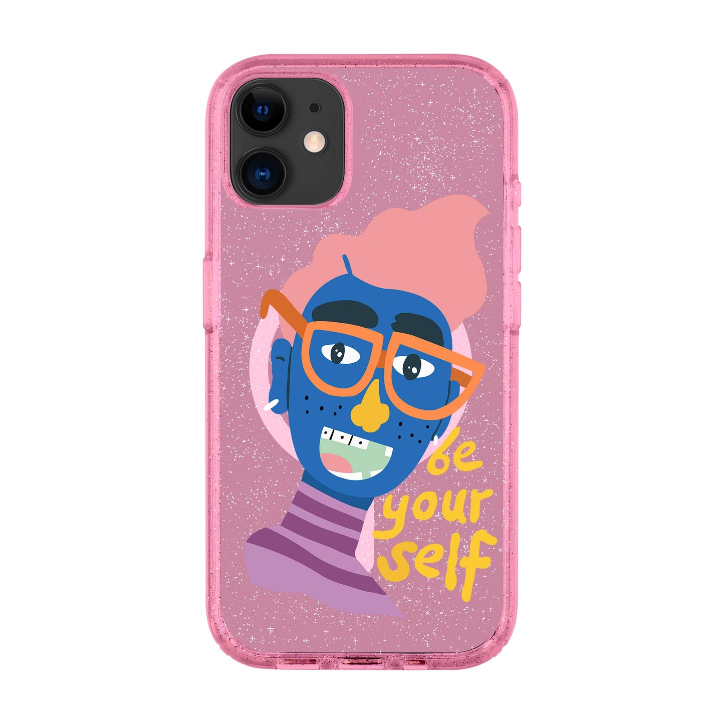 BE YOUR SELF-iPhone 11 Shiny Kılıf MagSafe Özellikli