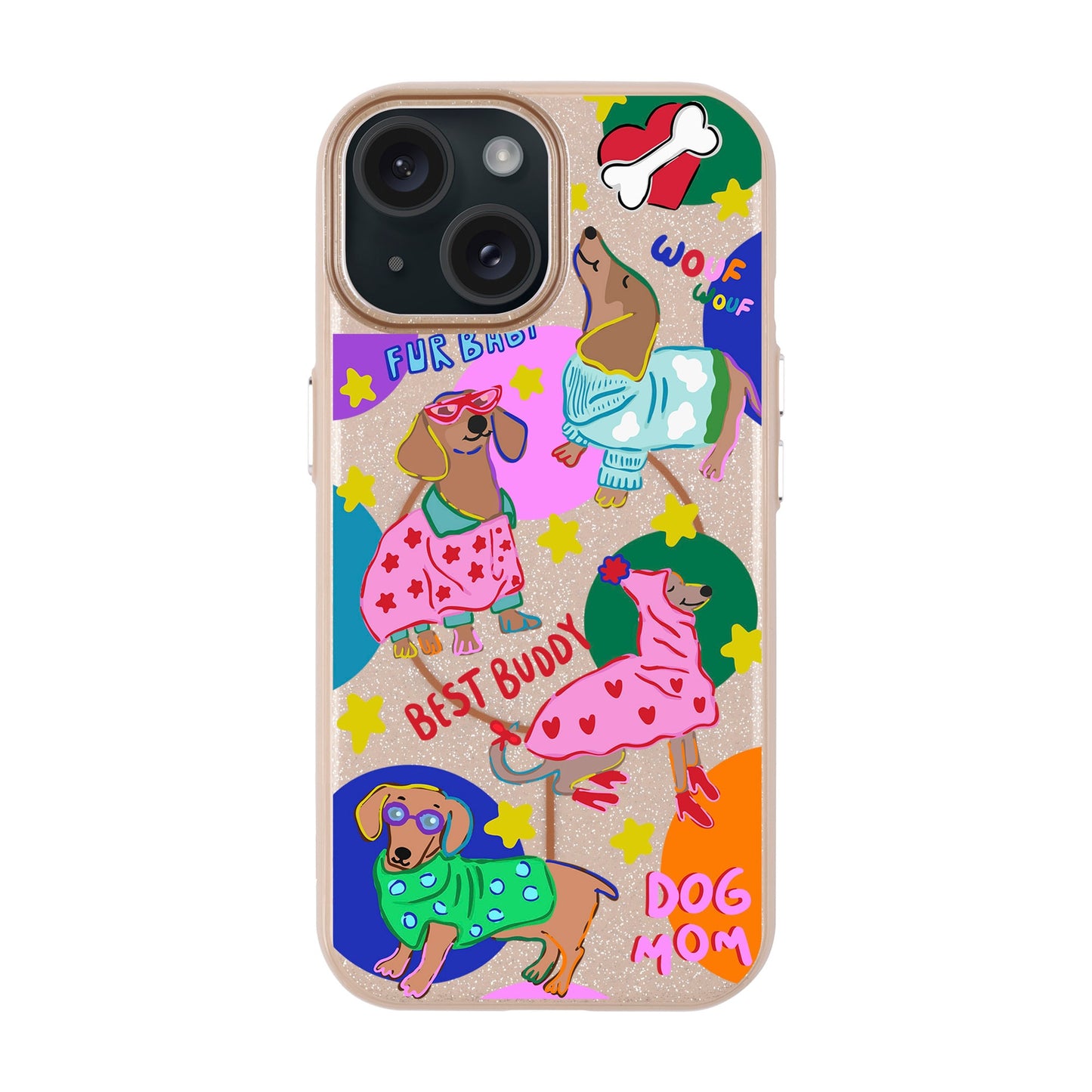 DOG MOM-iPhone 14 Radiant Kılıf MagSafe Özellikli