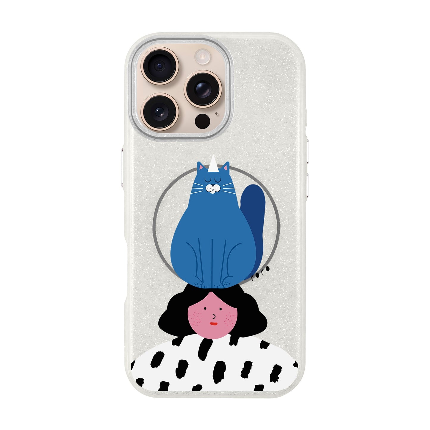 NAUGHTY CAT-iPhone 16 Pro Max Radiant Kılıf MagSafe Özellikli