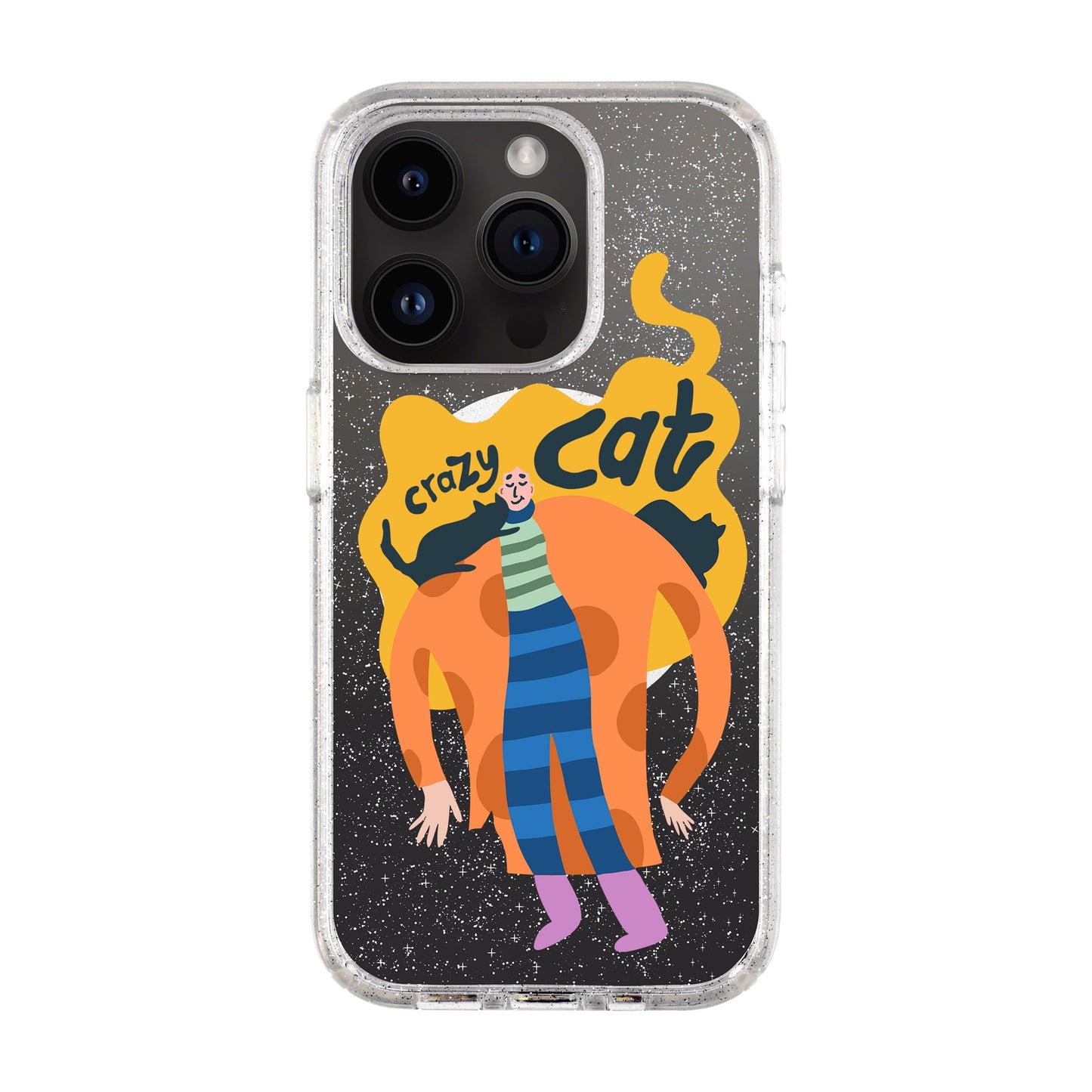 CRAZY CAT-iPhone 14 Pro Shiny Kılıf MagSafe Özellikli