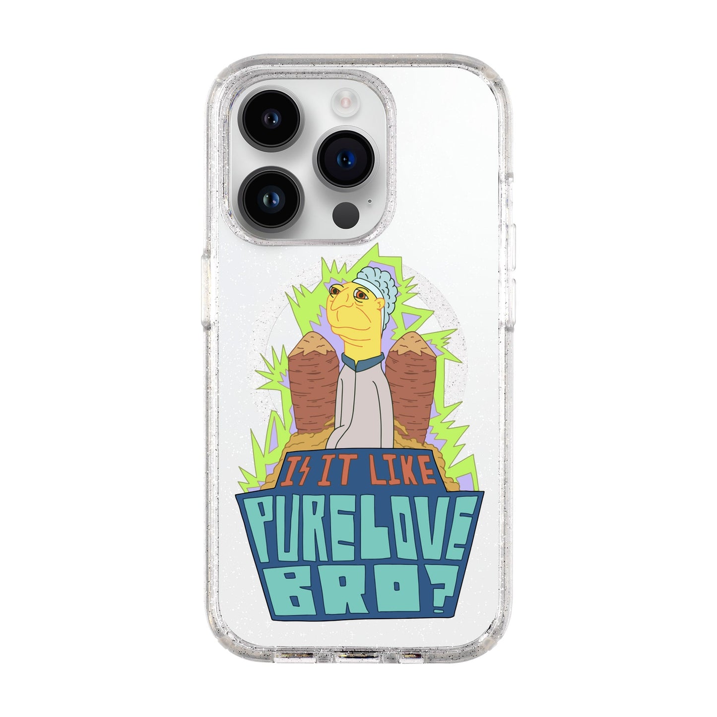 PURE LOVE-iPhone 14 Pro Shiny Kılıf MagSafe Özellikli