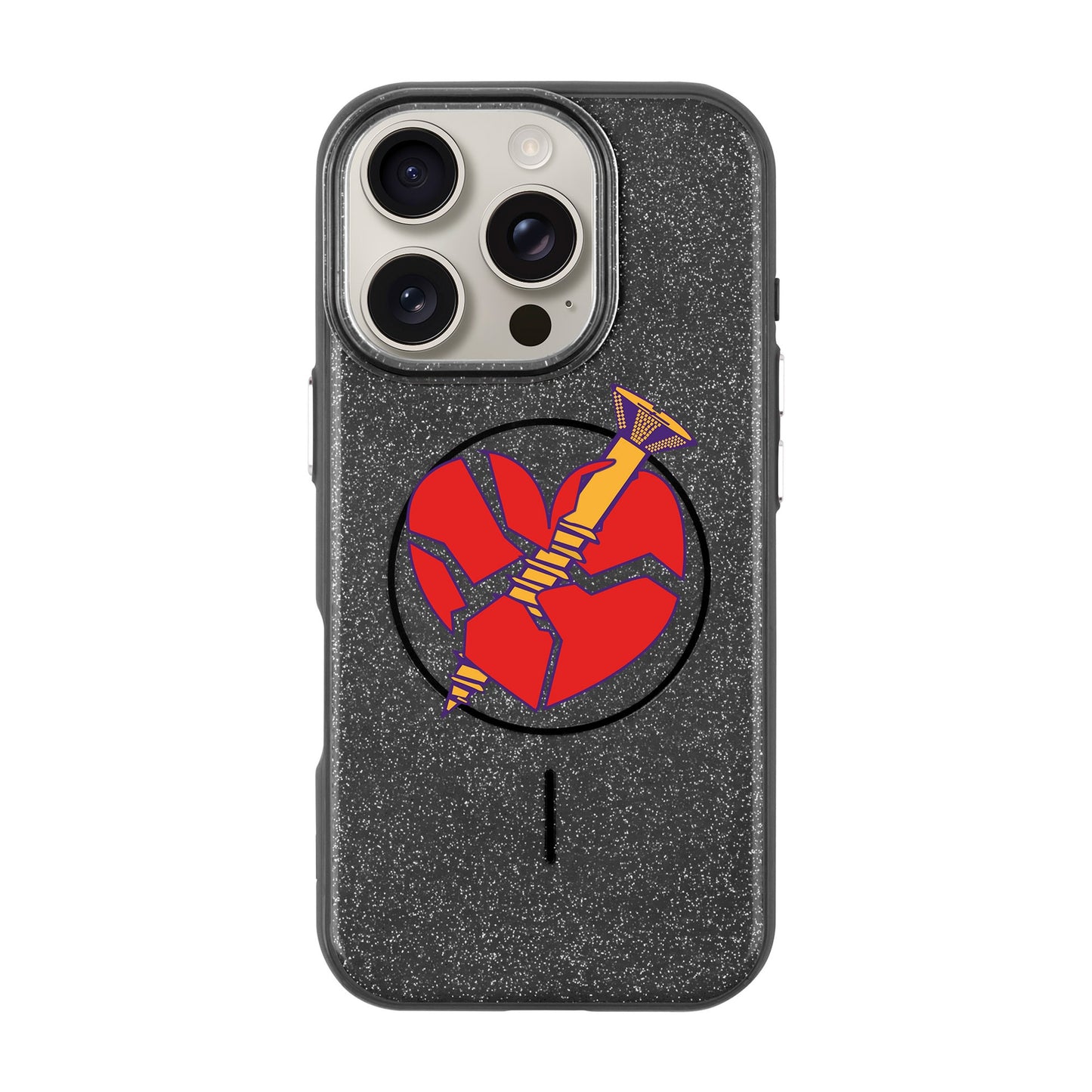 BROKEN HEART-iPhone 16 Pro Radiant Kılıf MagSafe Özellikli