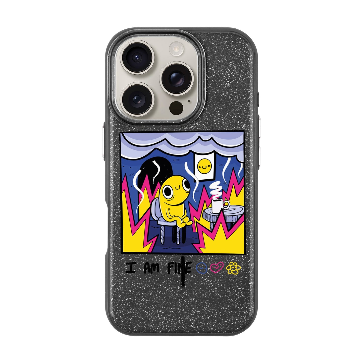 I AM FINE-iPhone 16 Pro Radiant Kılıf MagSafe Özellikli