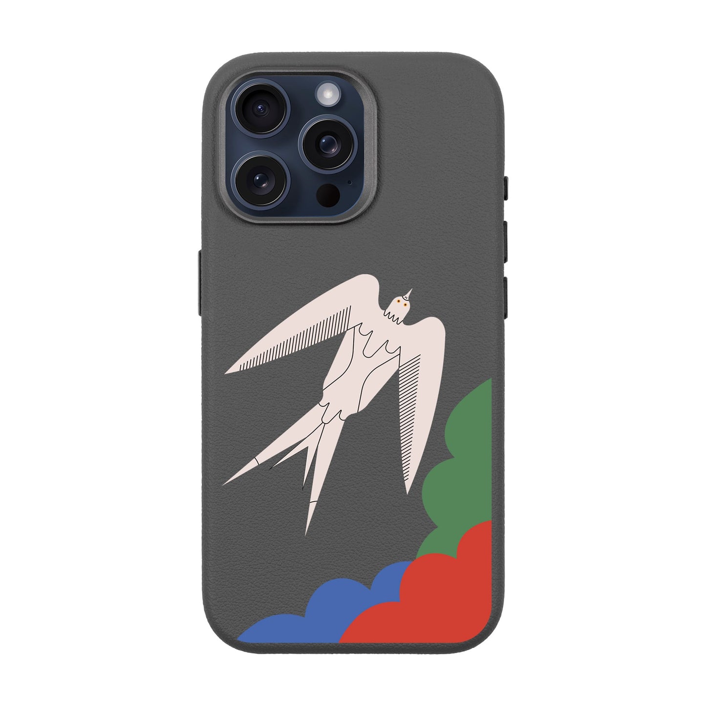 L’OISEAU LIBRE-iPhone 15 Pro Max Leather Premium Kılıf MagSafe Özellikli