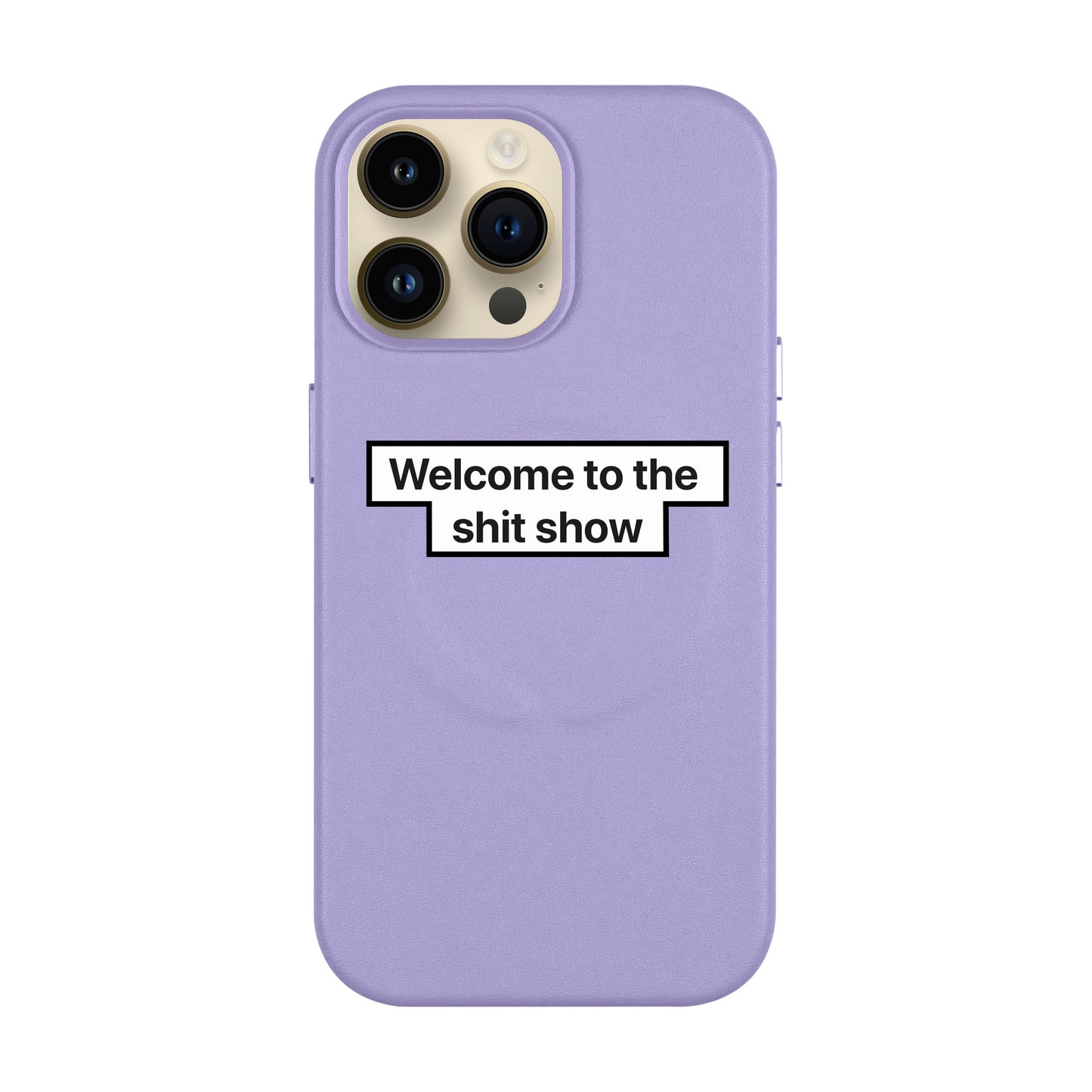 WELCOME-iPhone 14 Pro Max Leather Kılıf MagSafe Özellikli