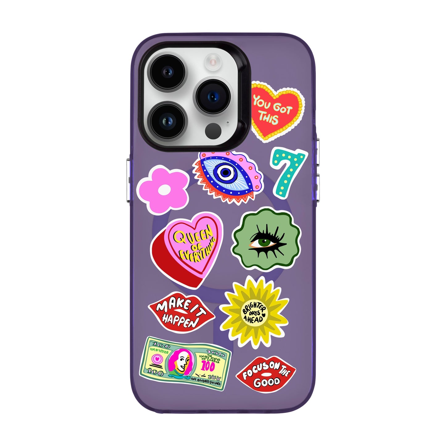 HM STICKERS-iPhone 14 Pro Hold Kılıf MagSafe Özellikli