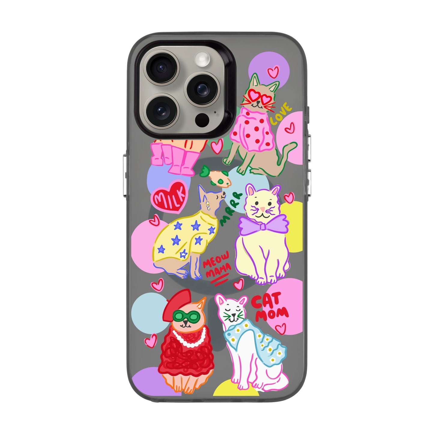 CAT MOM-iPhone 15 Pro Max Hold Kılıf MagSafe Özellikli